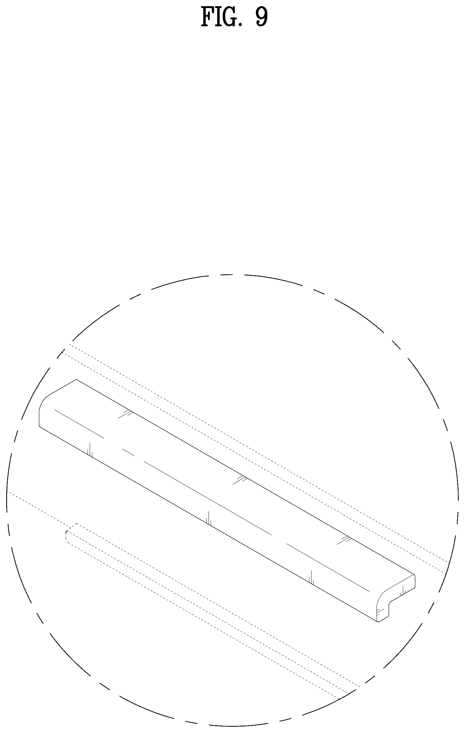 Patent USD1077870 Figure 9 – Shelf for refrigerator