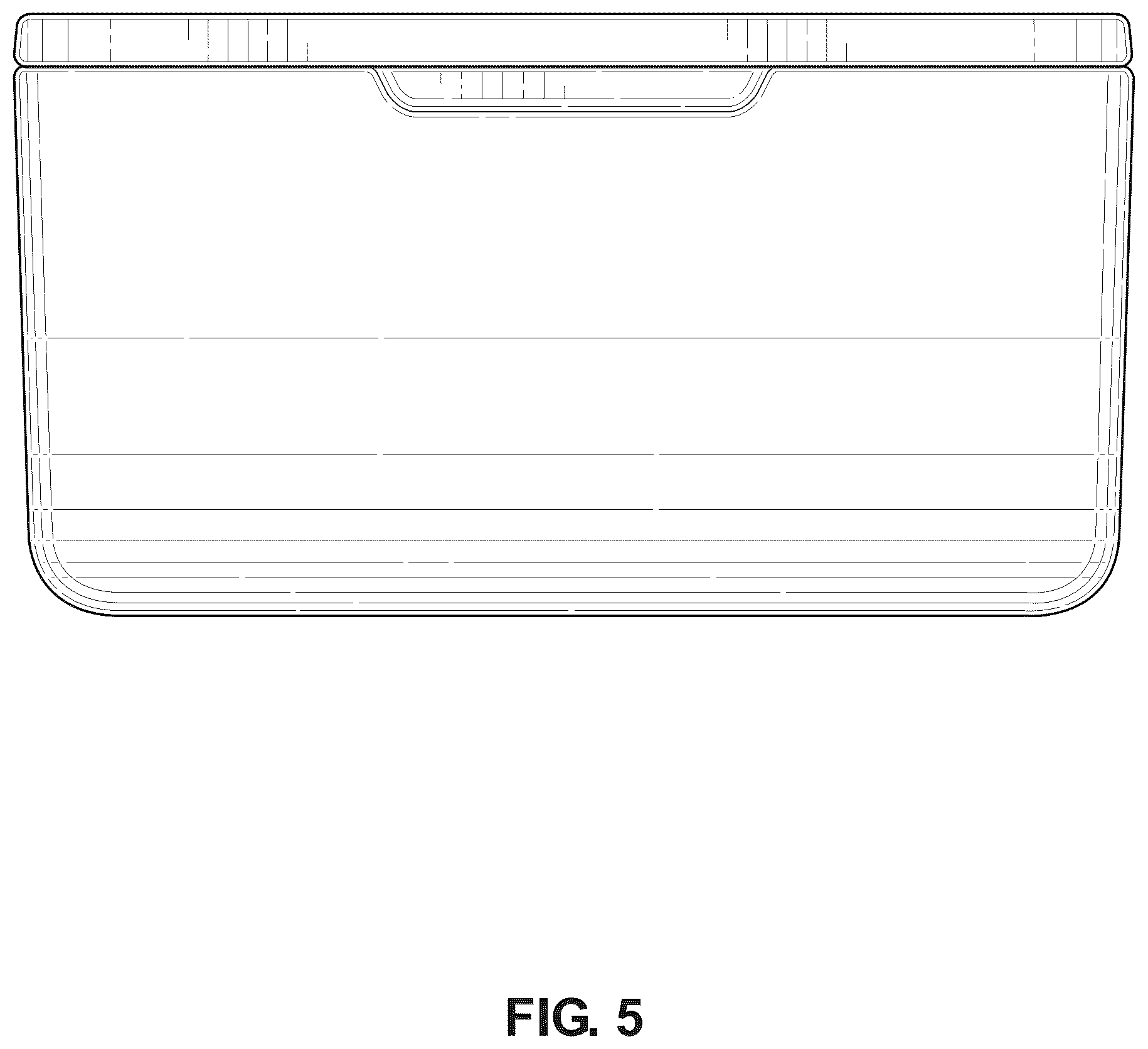 Patent USD1077871 Figure 5 – Ice tray