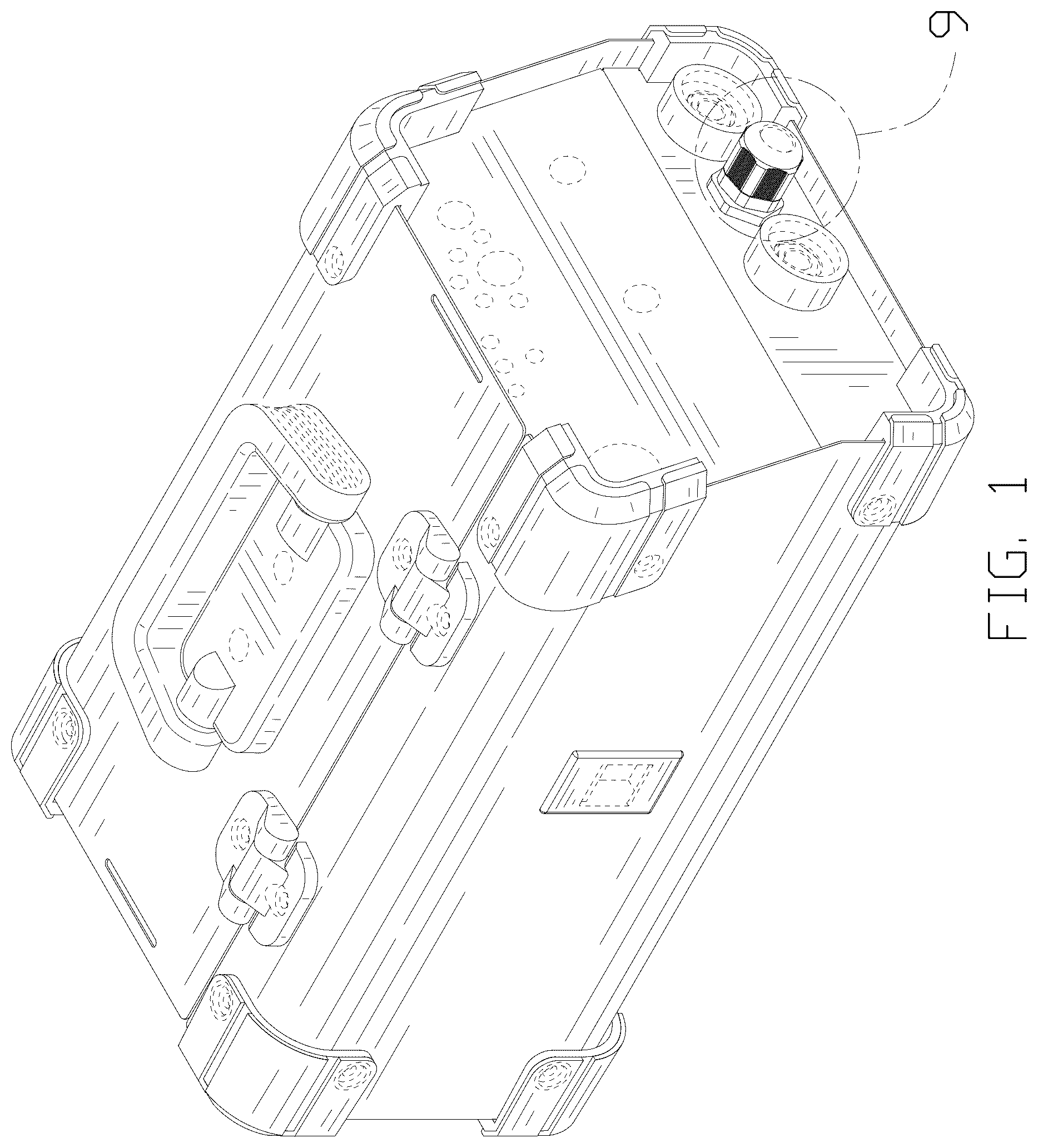 Patent USD1077878 Figure 1 – Welding machine