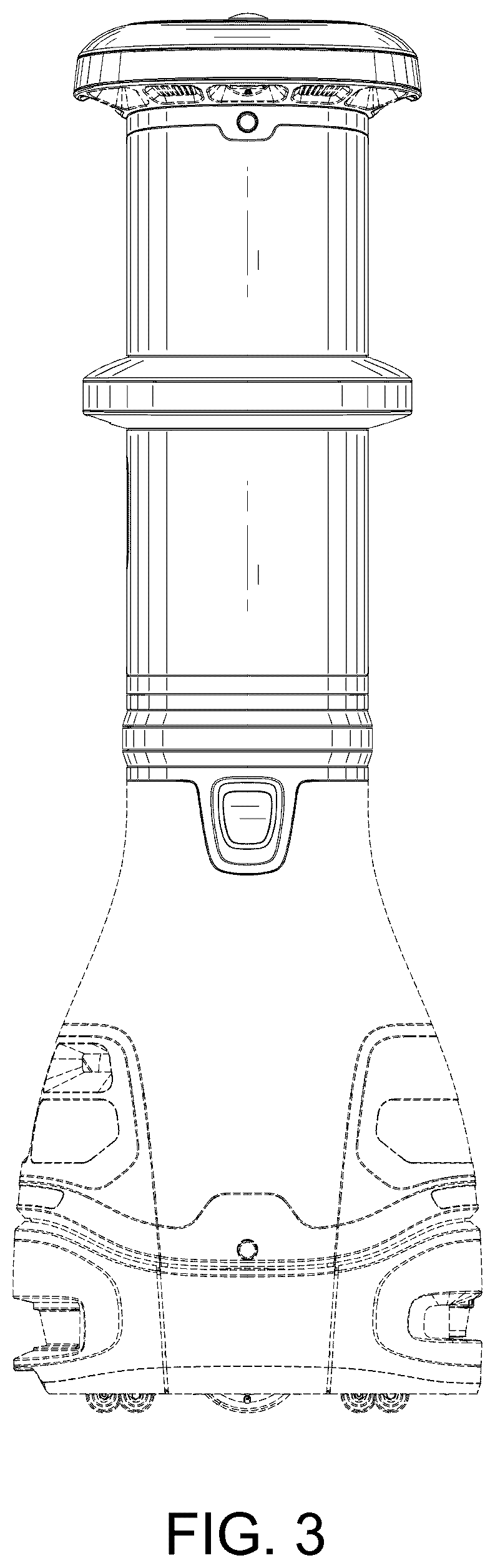 Patent USD1077879 Figure 3 – Mobile automation apparatus