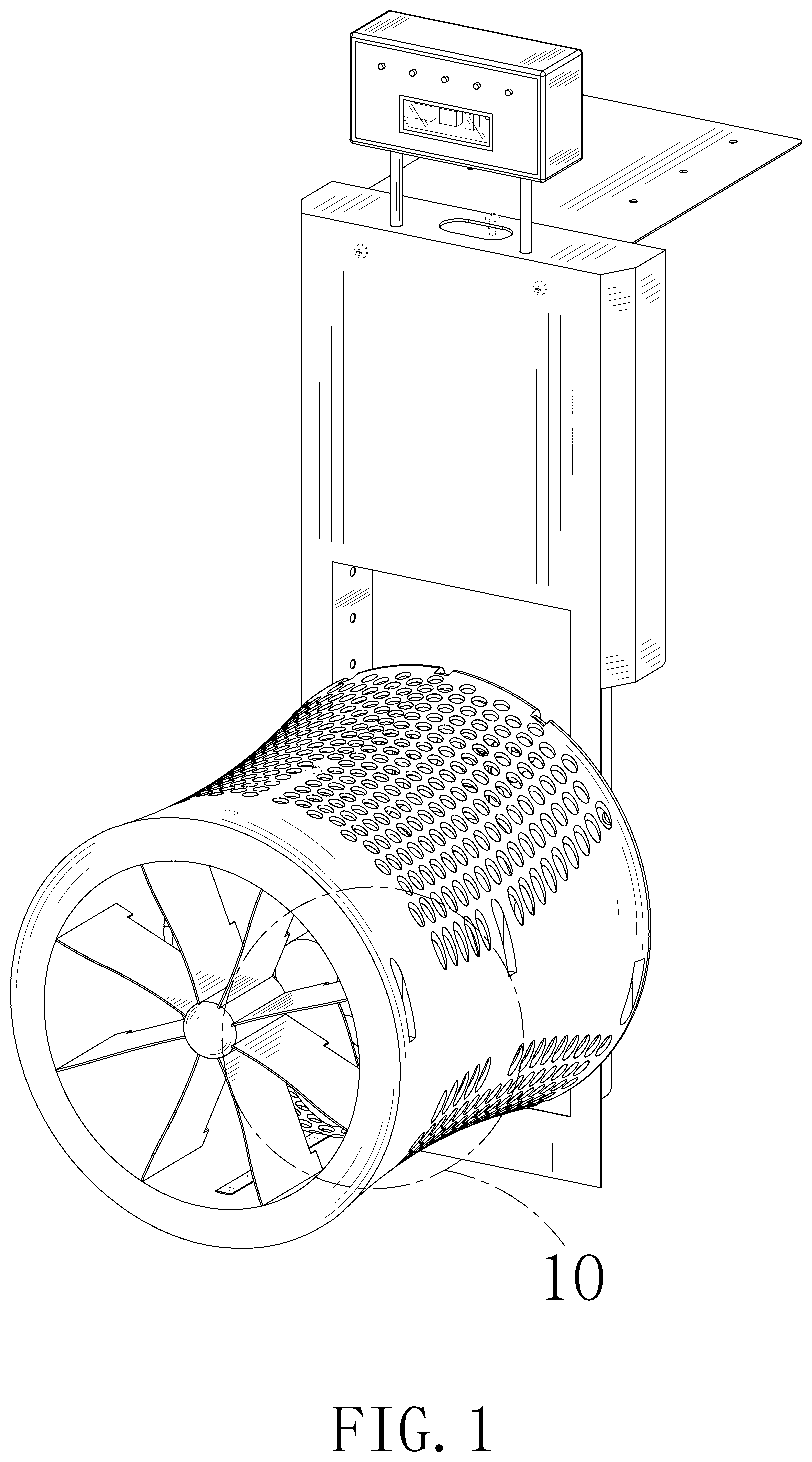 Patent USD1077880 Figure 1 – Counter current swim machine