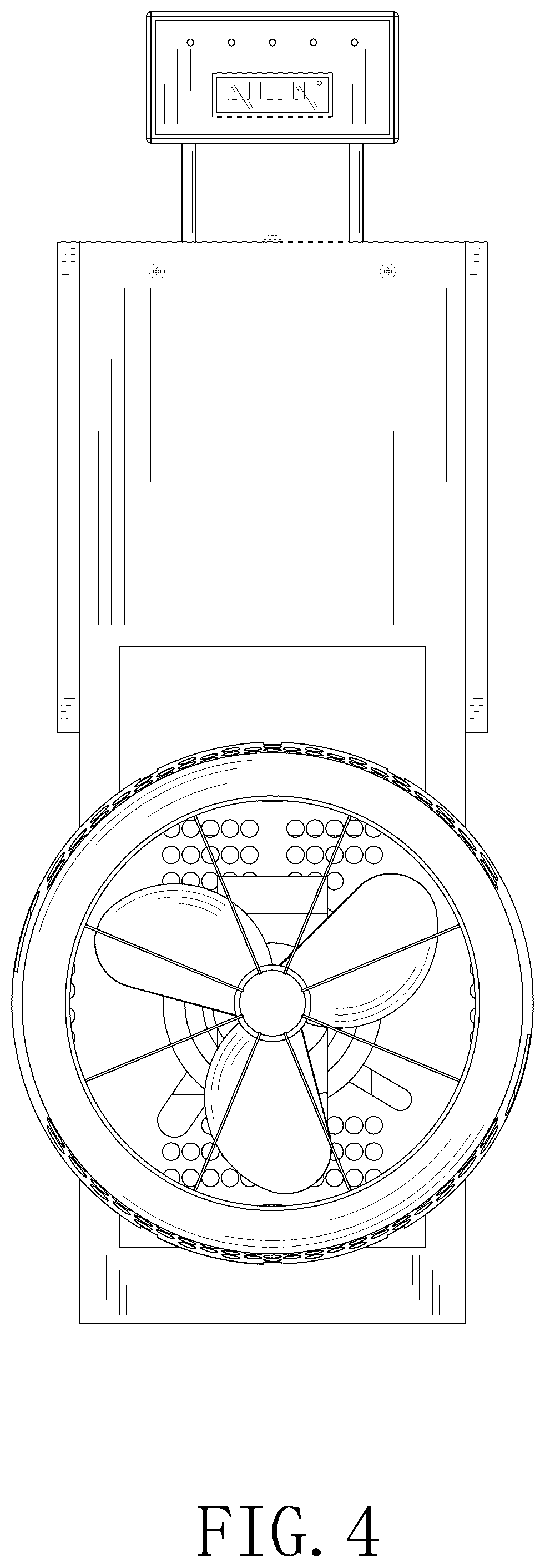Patent USD1077880 Figure 4 – Counter current swim machine