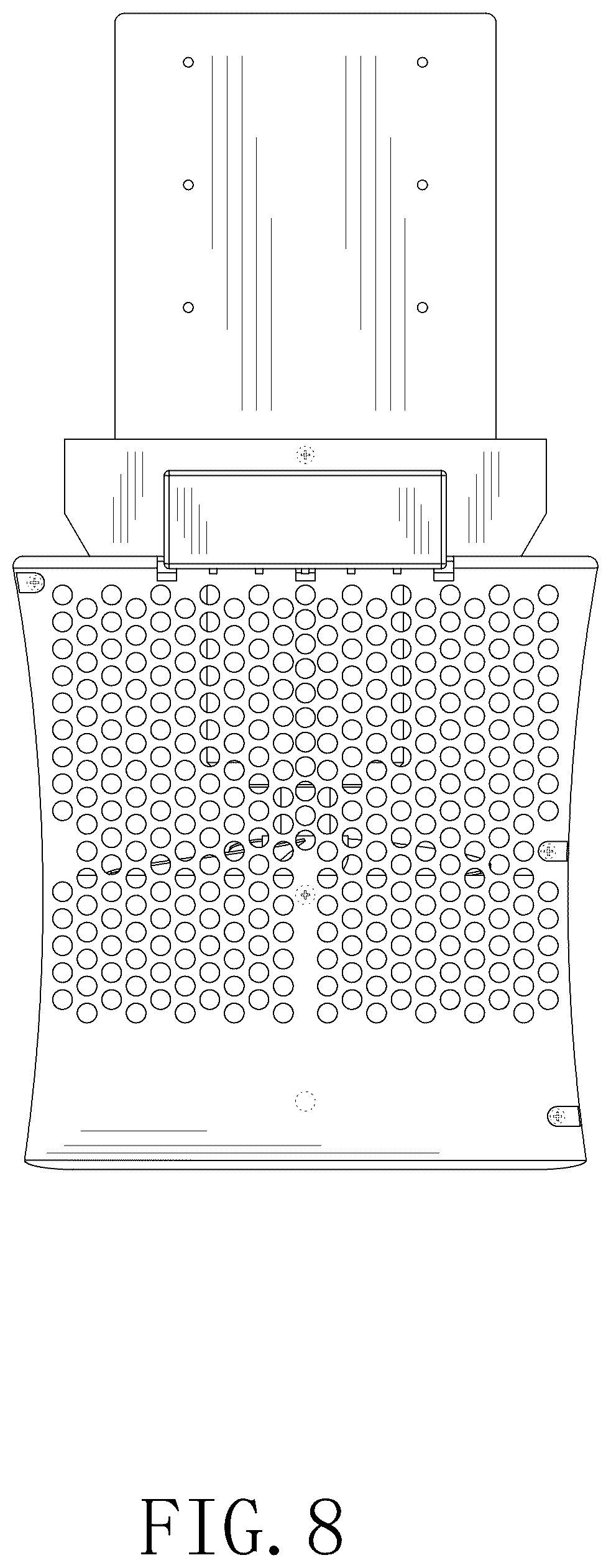 Patent USD1077880 Figure 8 – Counter current swim machine