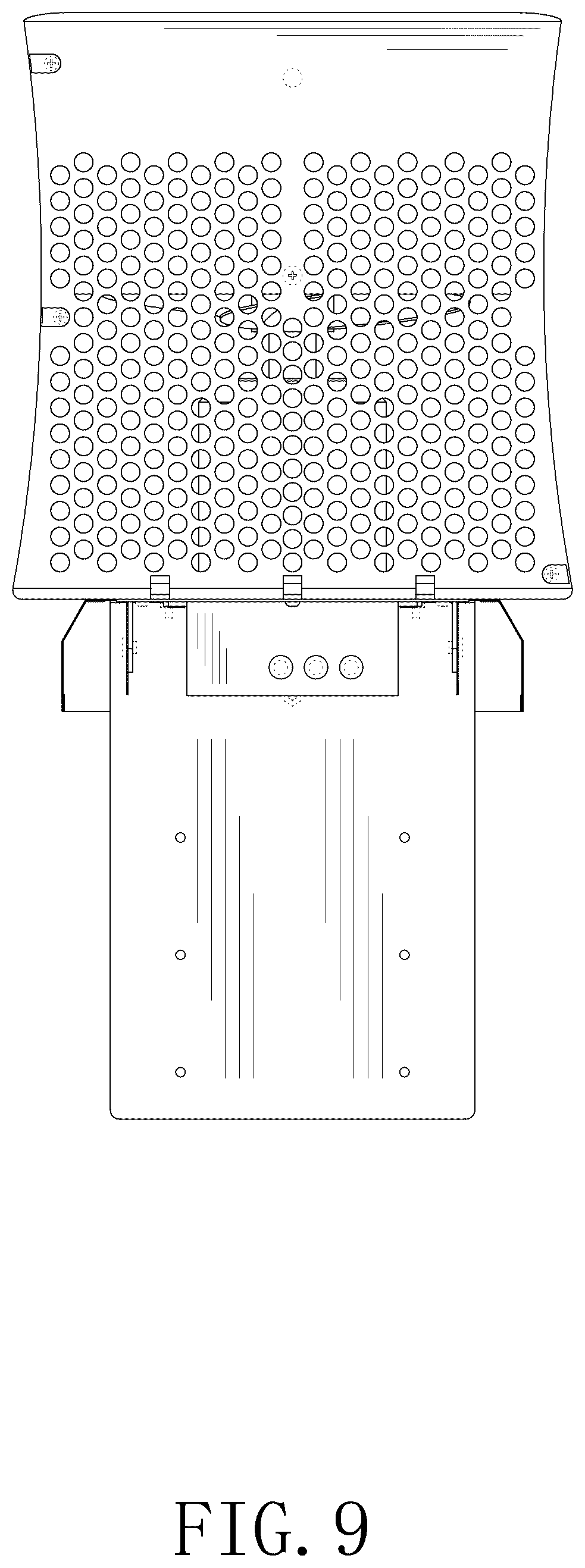 Patent USD1077880 Figure 9 – Counter current swim machine