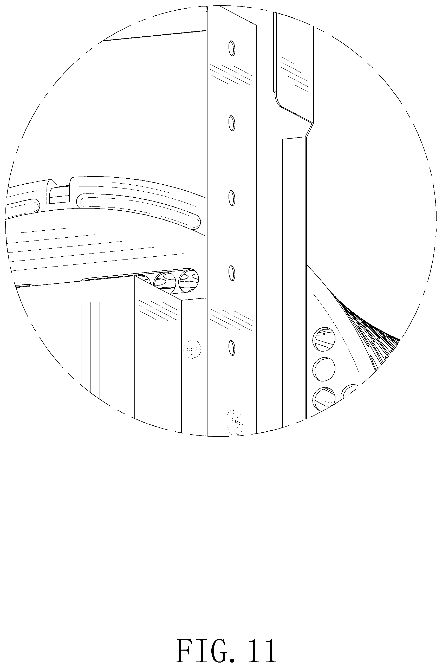 Patent USD1077880 Figure 11 – Counter current swim machine