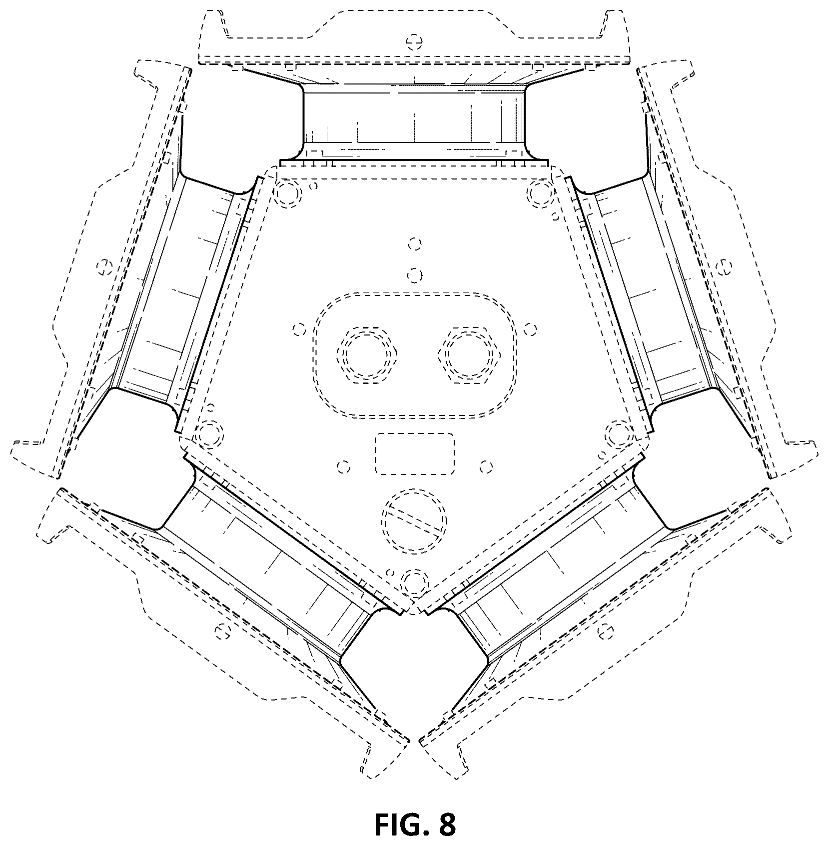 Patent USD1077882 Figure 8 – Camera housing
