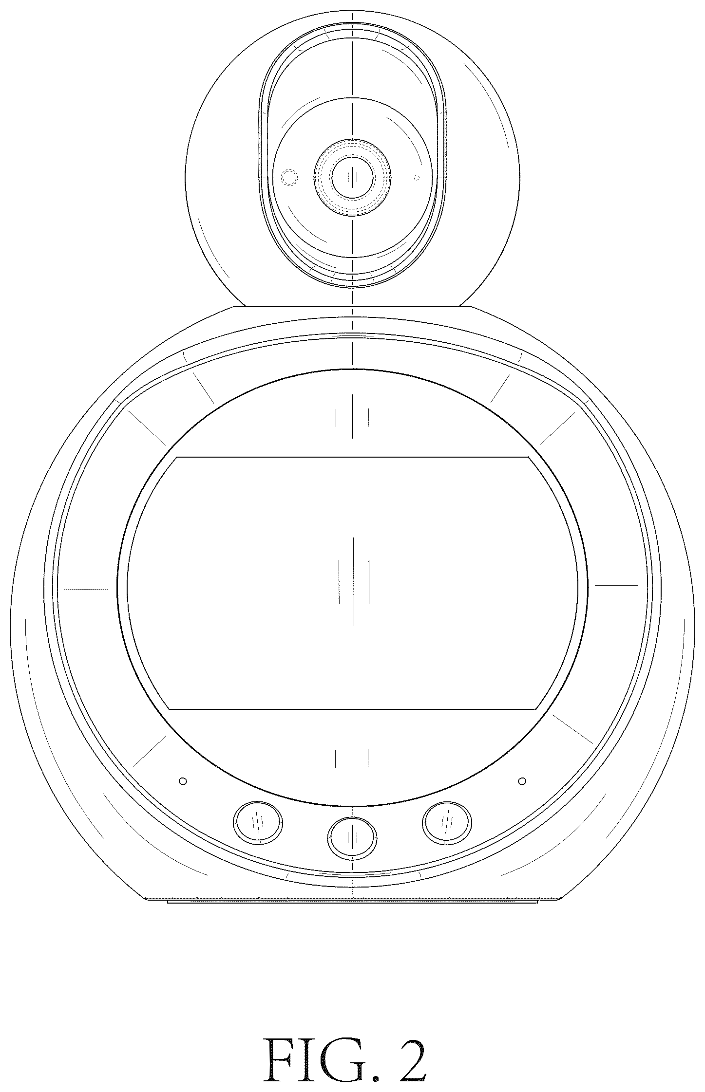 Patent USD1077883 Figure 2 – IP camera