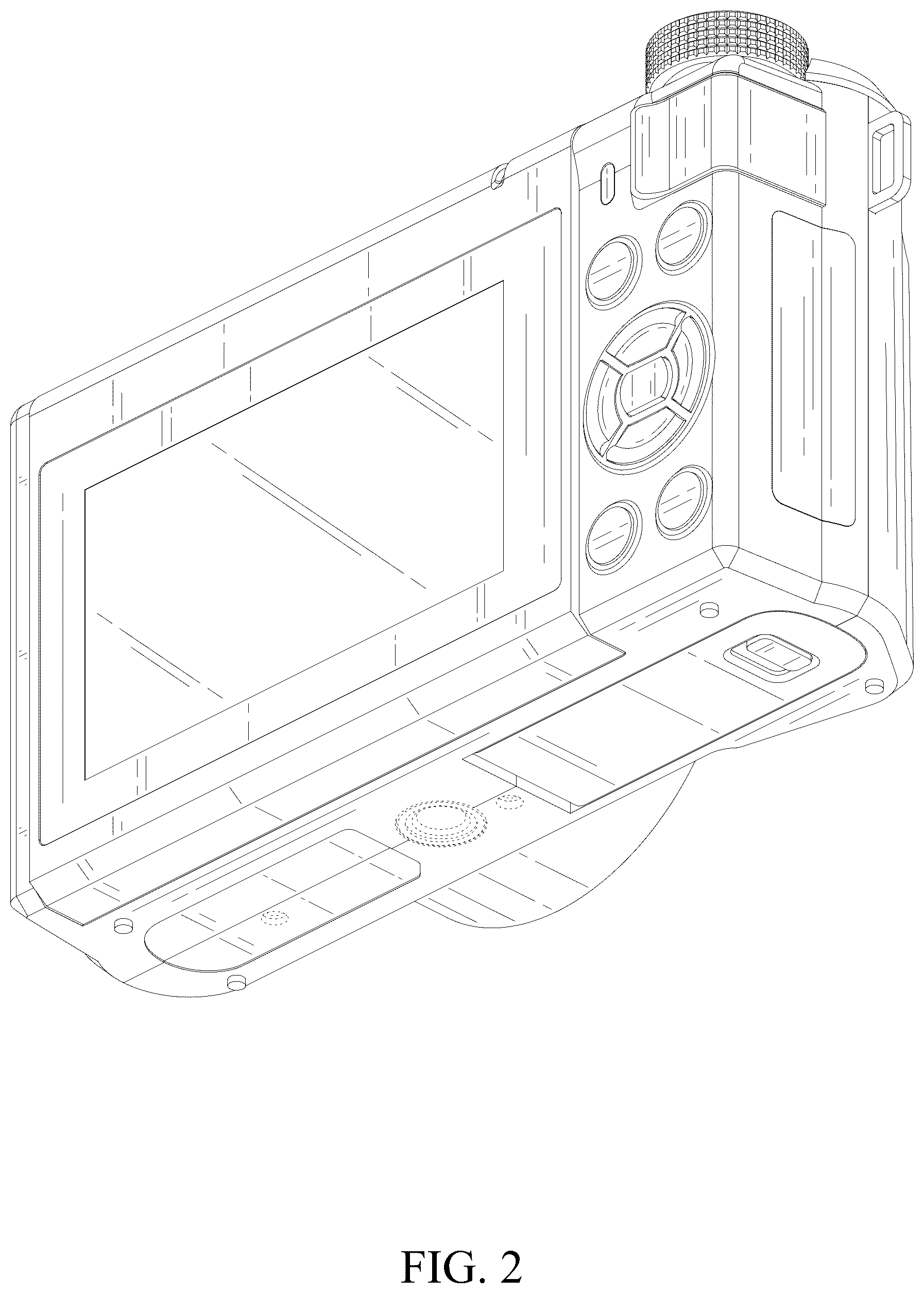 Patent USD1077884 Figure 2 – Digital camera