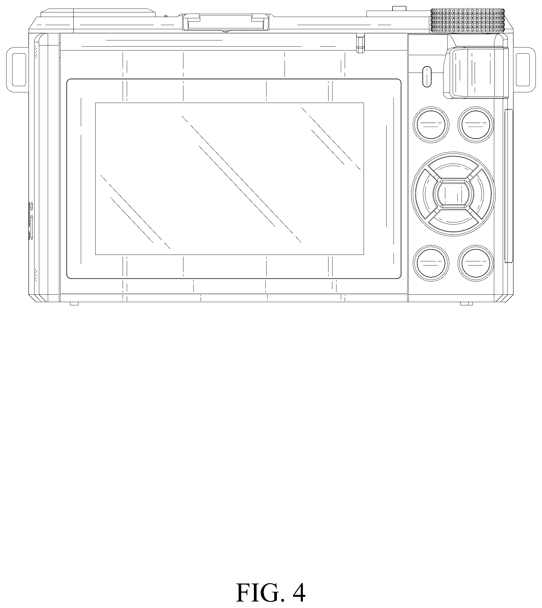 Patent USD1077884 Figure 4 – Digital camera