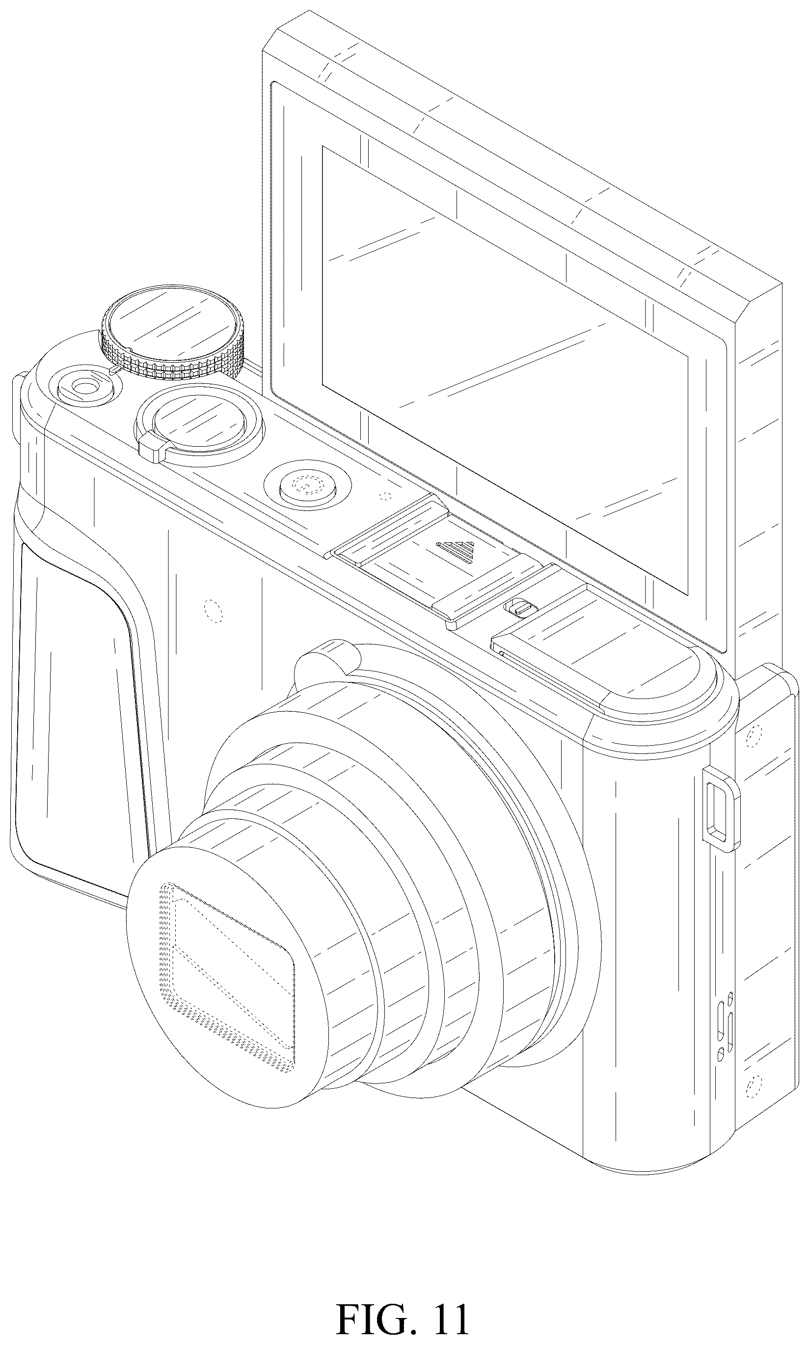 Patent USD1077884 Figure 11 – Digital camera