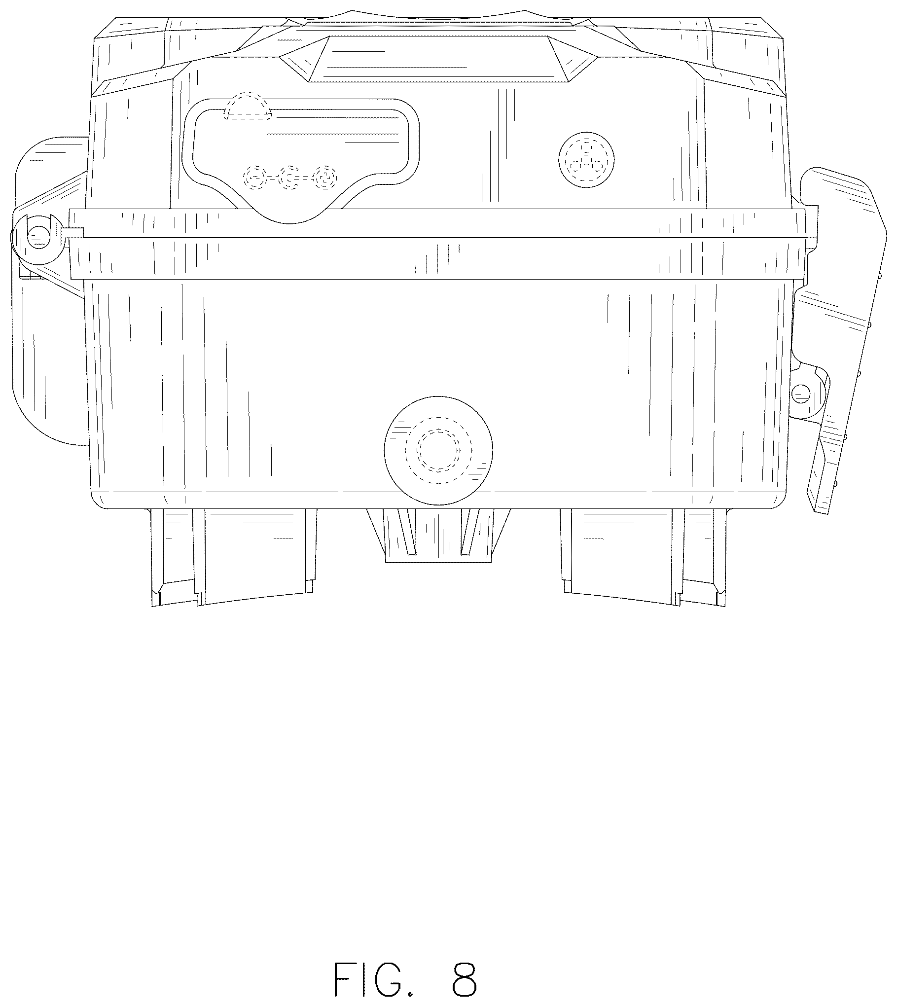 Patent USD1077886 Figure 8 – Trail camera