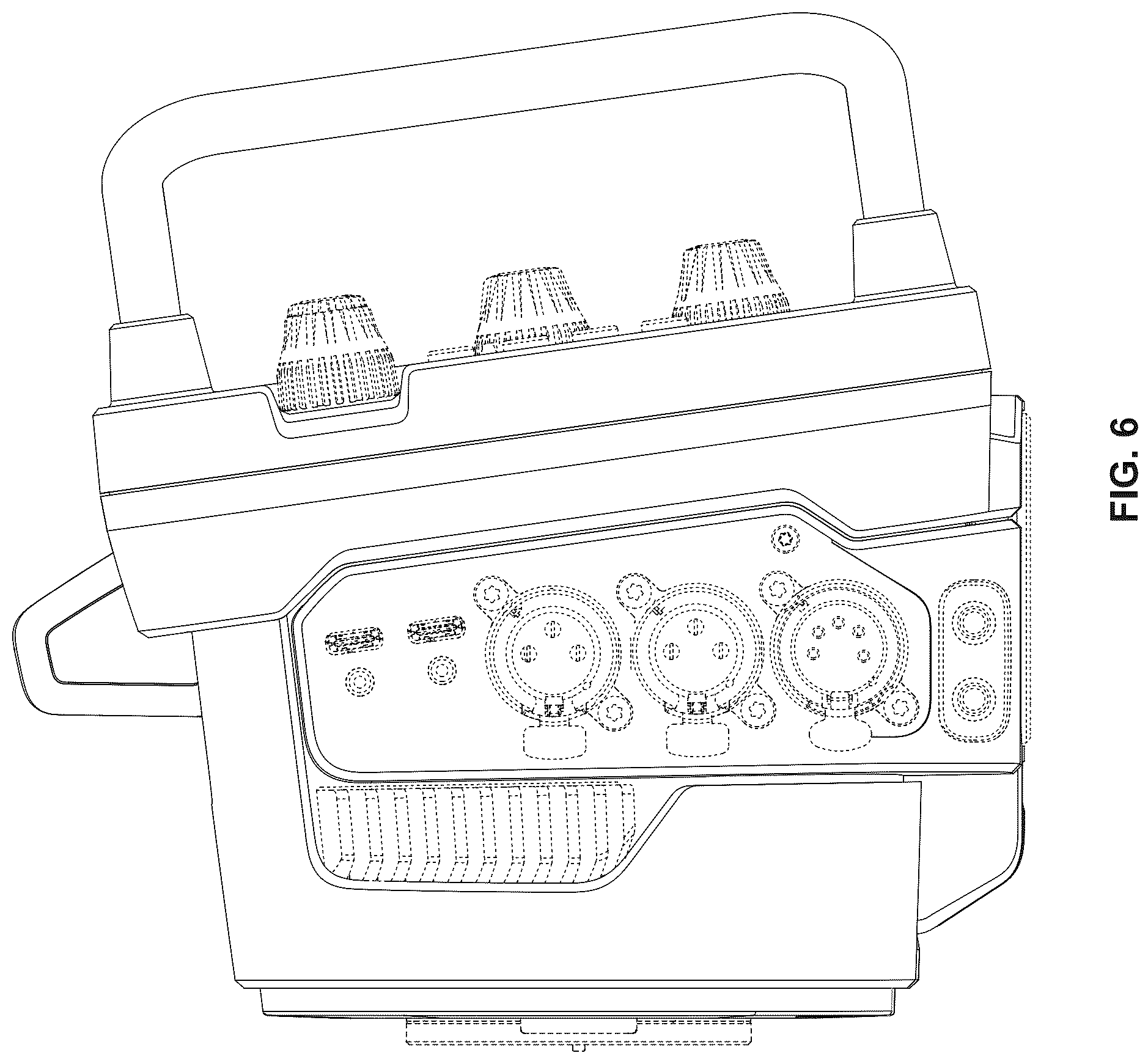 Patent USD1077887 Figure 6 – Camera
