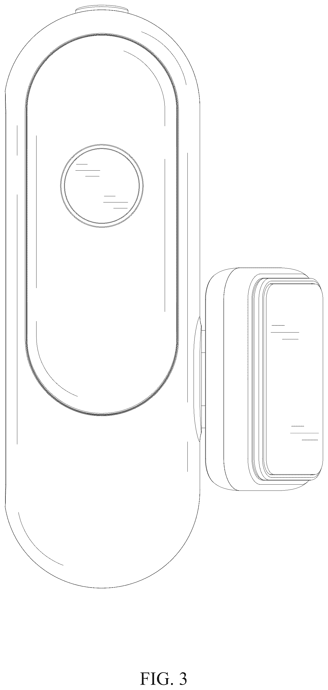 Patent USD1077888 Figure 3 – Dash camera