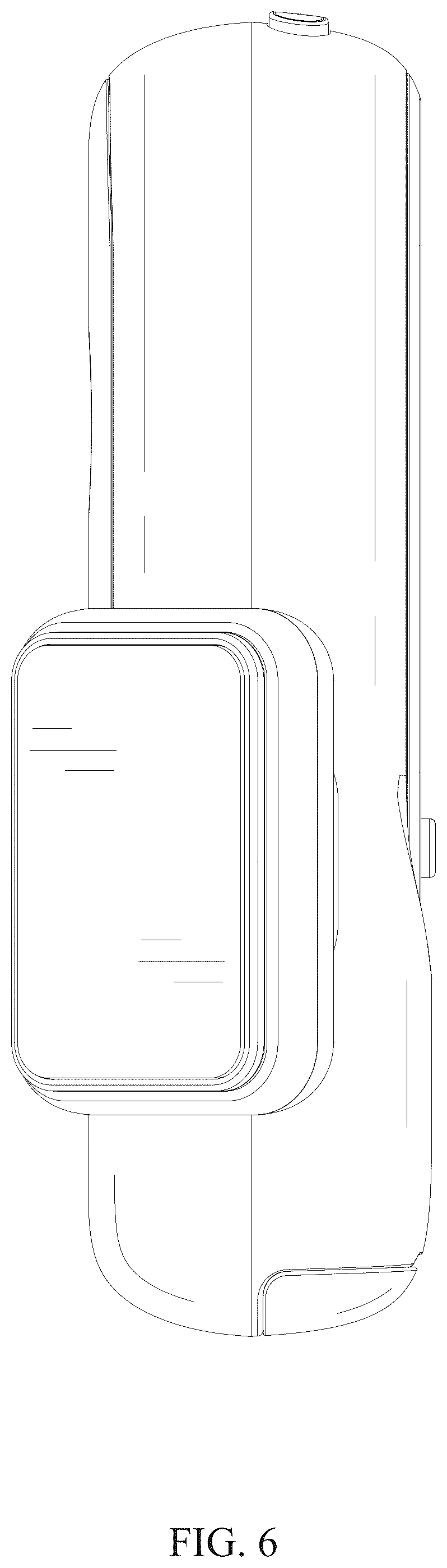 Patent USD1077888 Figure 6 – Dash camera
