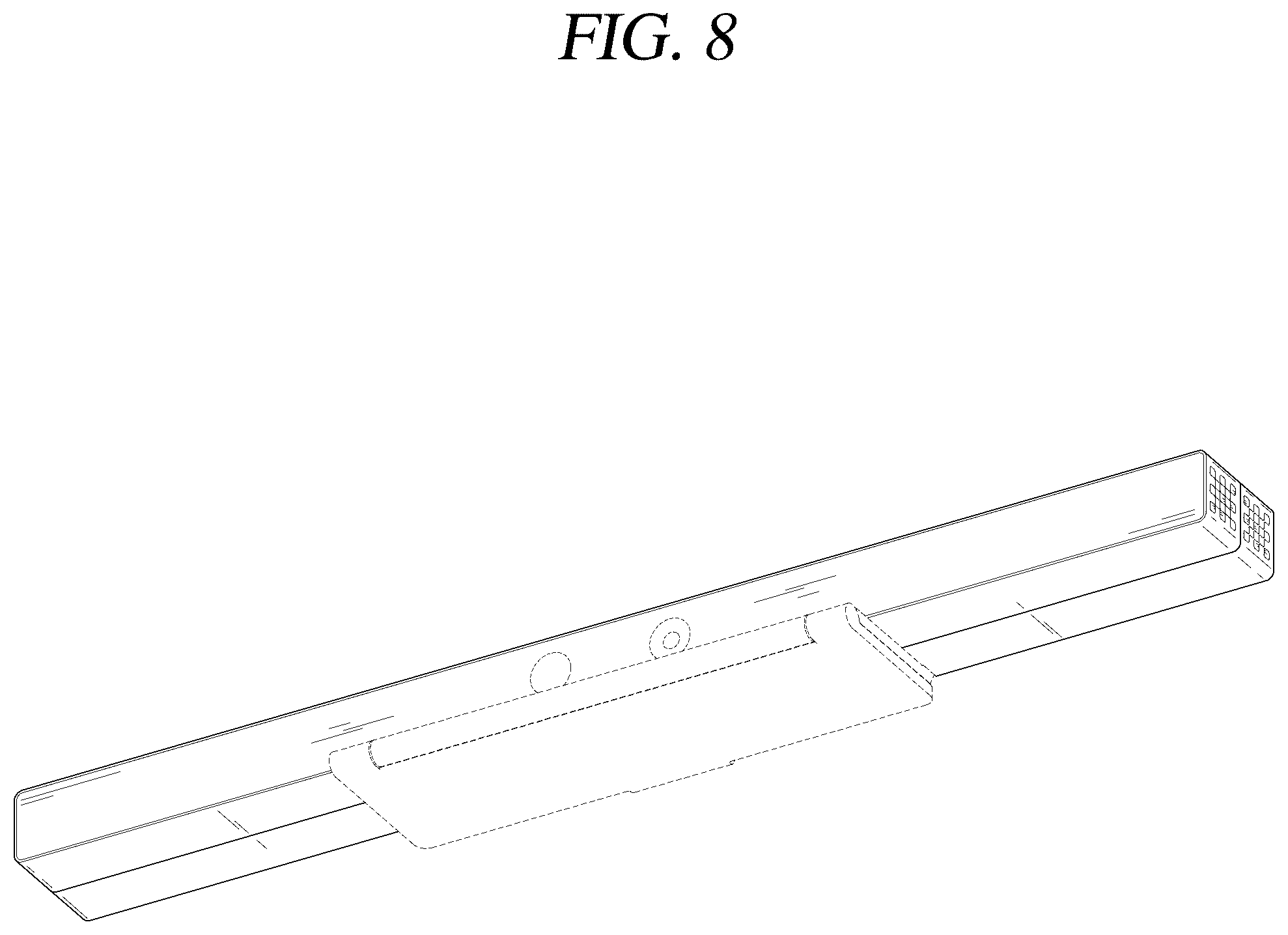 Patent USD1077889 Figure 8 – Camera for television receiver