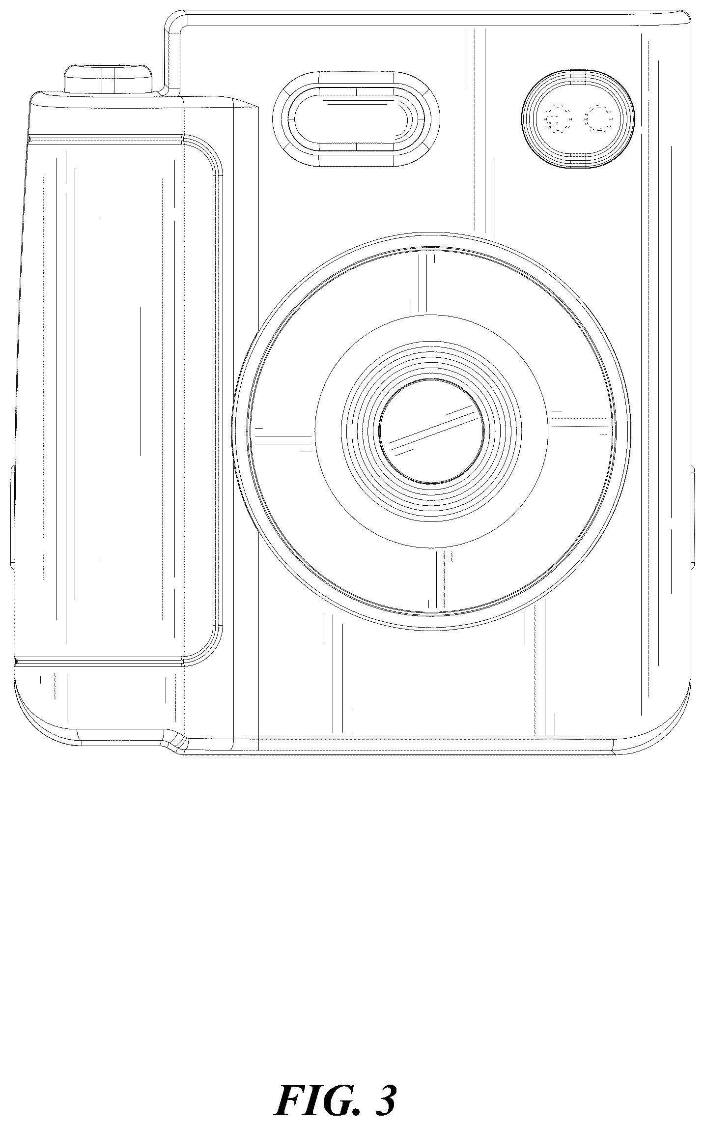 Patent USD1077890 Figure 3 – Children's camera