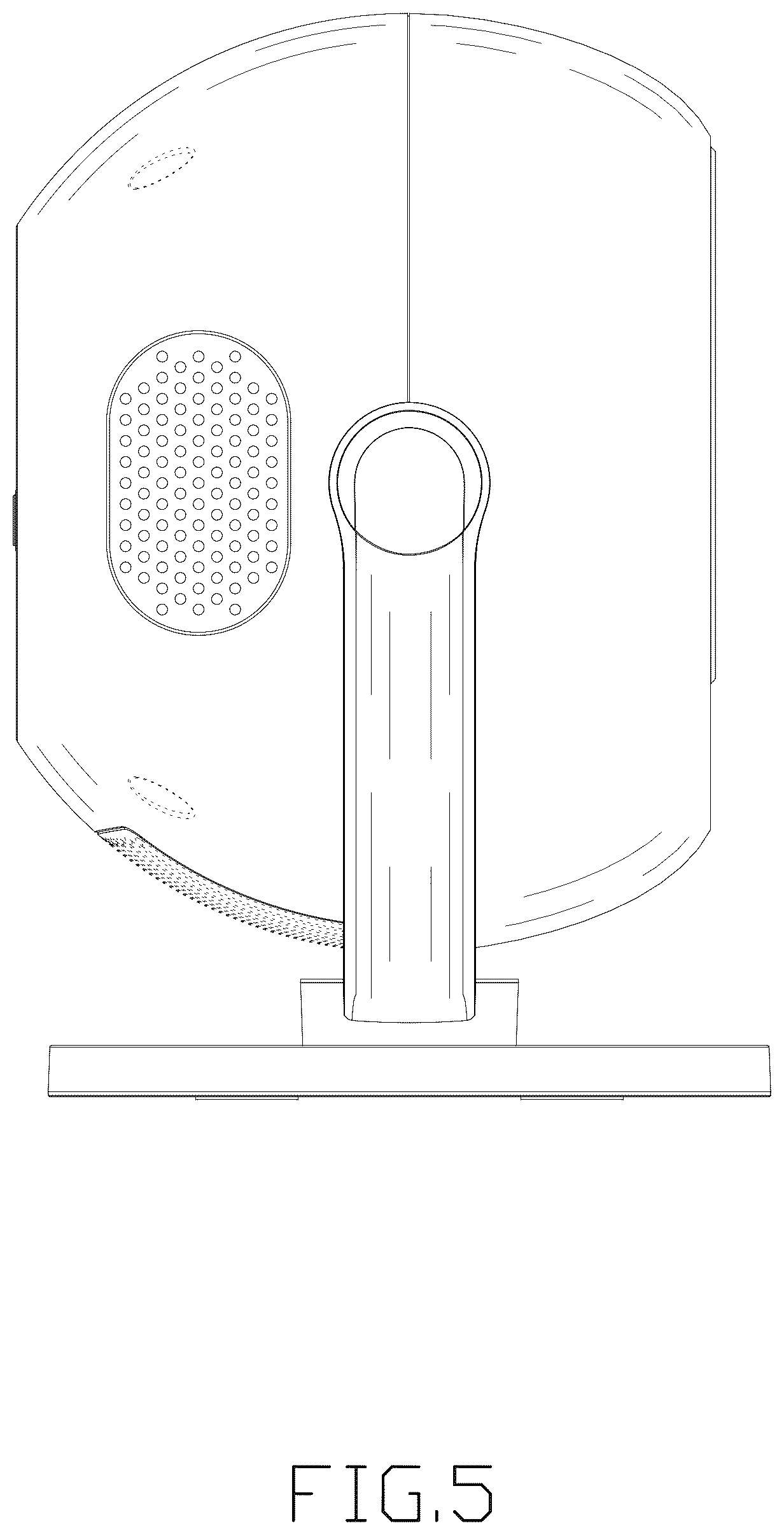 Patent USD1077891 Figure 5 – Projector