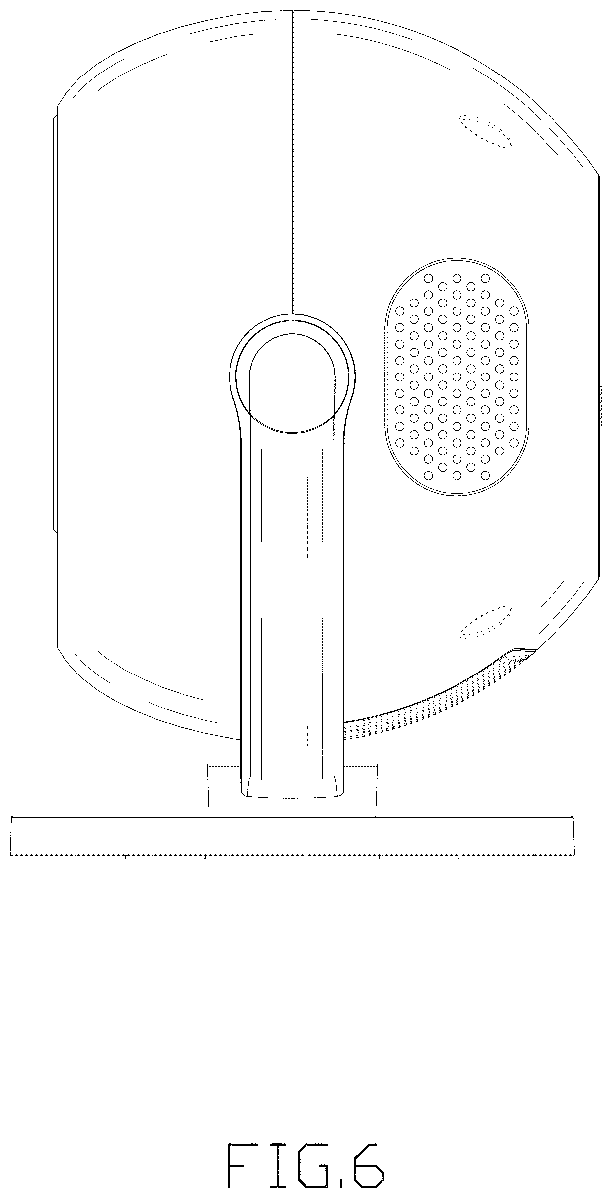 Patent USD1077891 Figure 6 – Projector