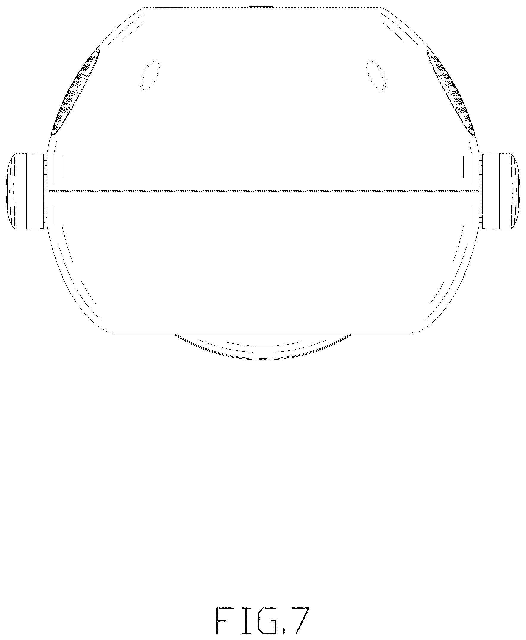 Patent USD1077891 Figure 7 – Projector