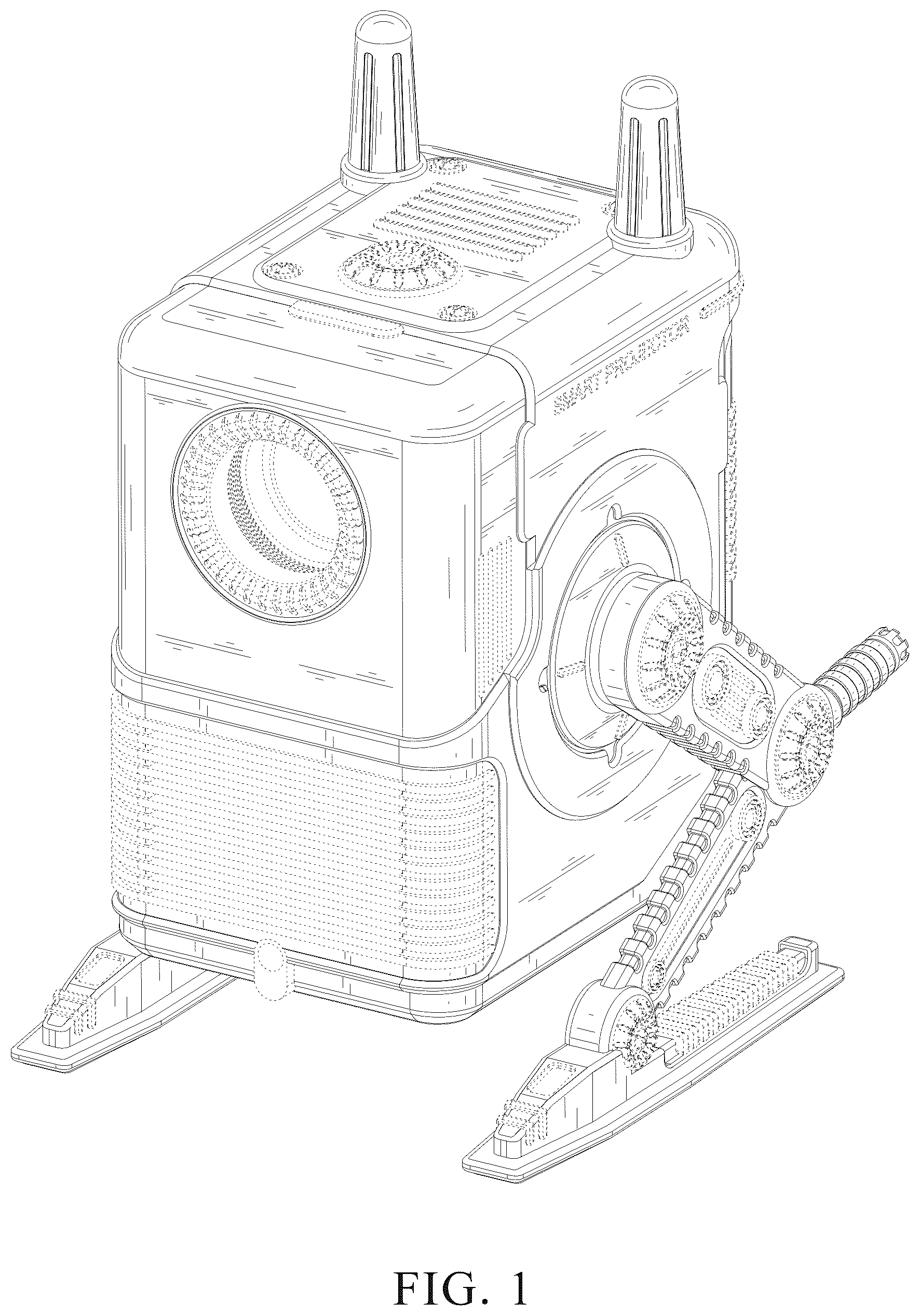 Patent USD1077892 Figure 1 – Projector