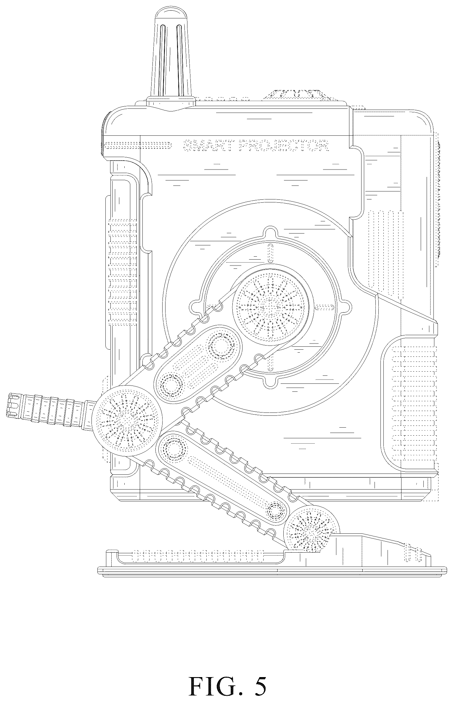 Patent USD1077892 Figure 5 – Projector