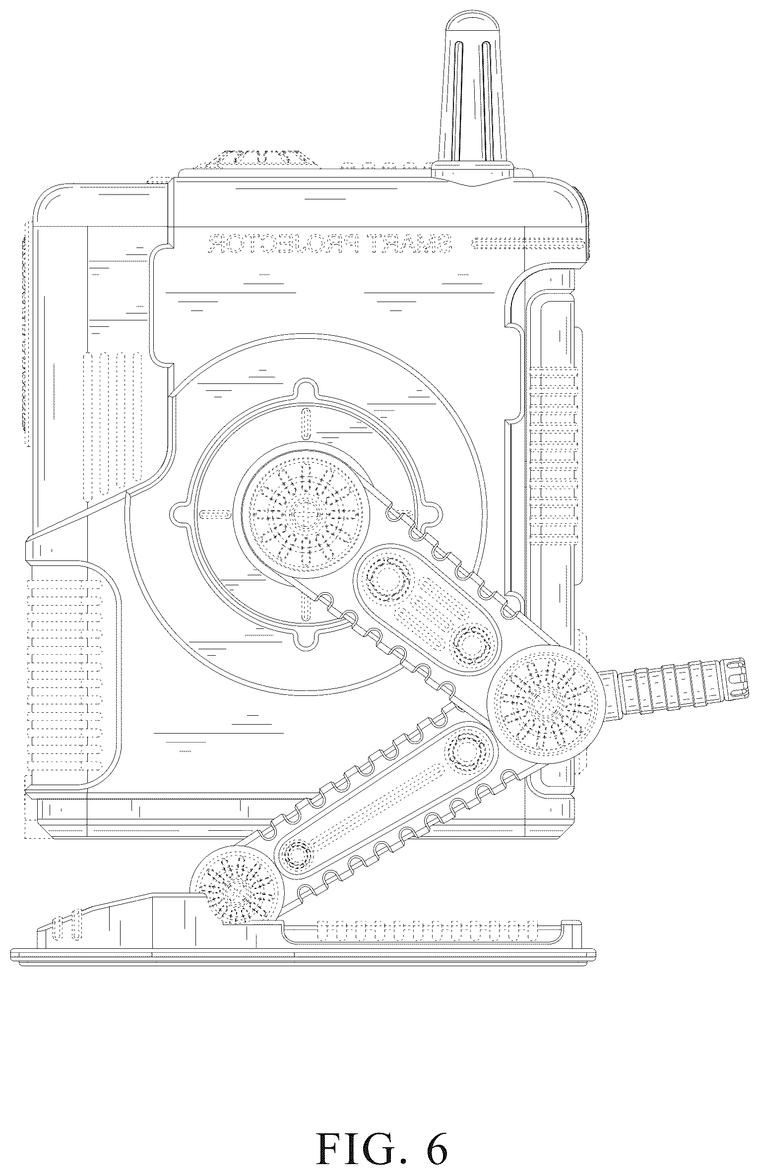 Patent USD1077892 Figure 6 – Projector