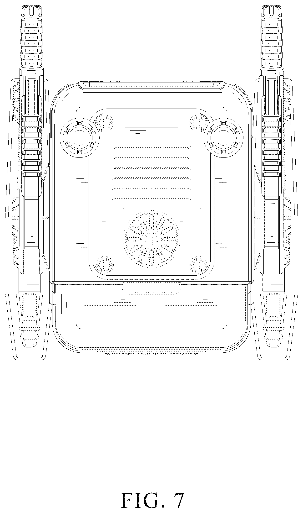 Patent USD1077892 Figure 7 – Projector