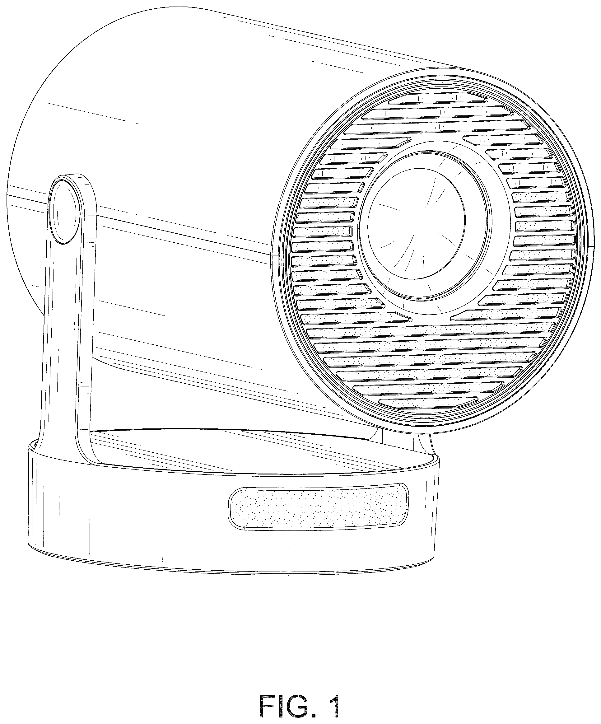 Patent USD1077893 Figure 1 – Projector