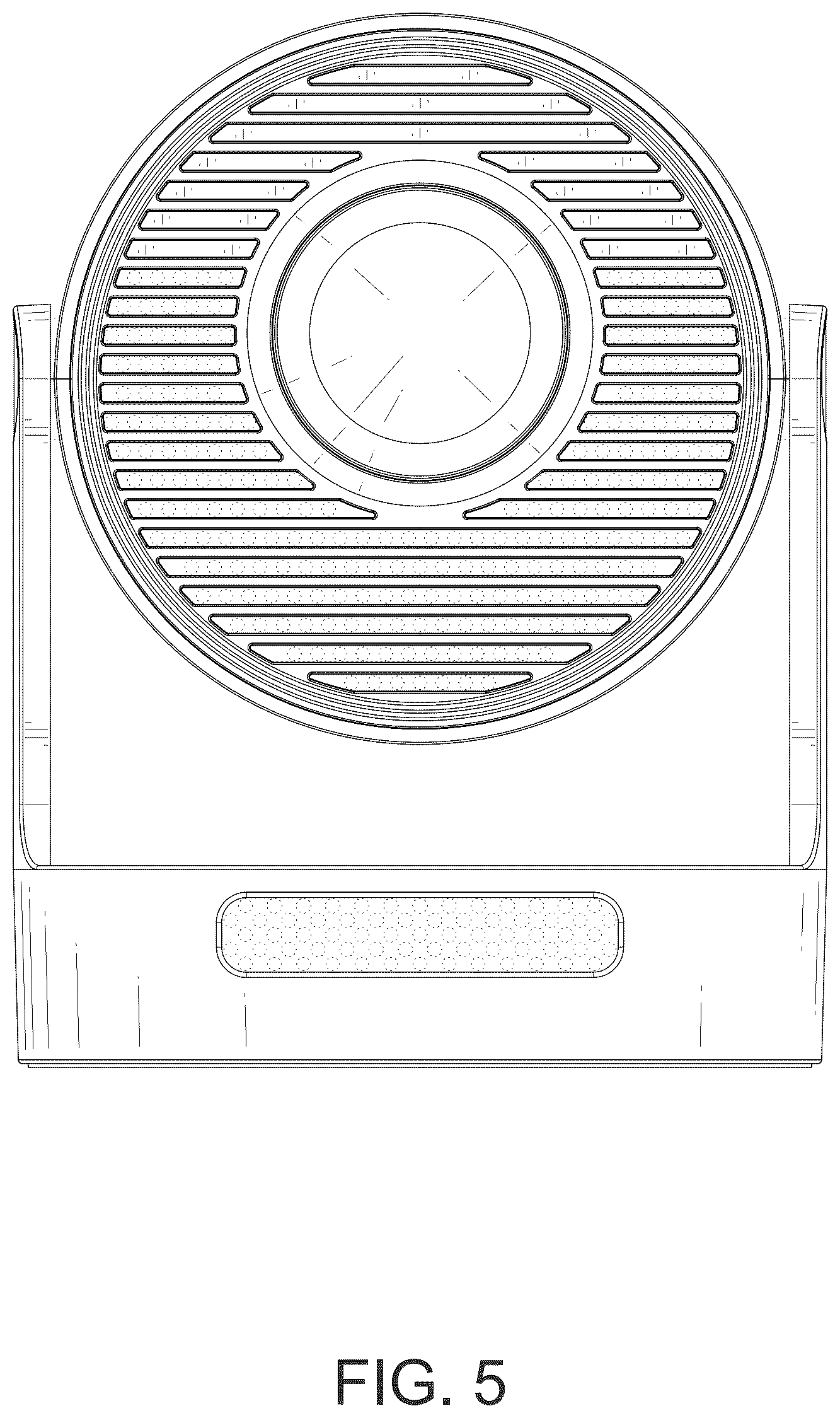 Patent USD1077893 Figure 5 – Projector