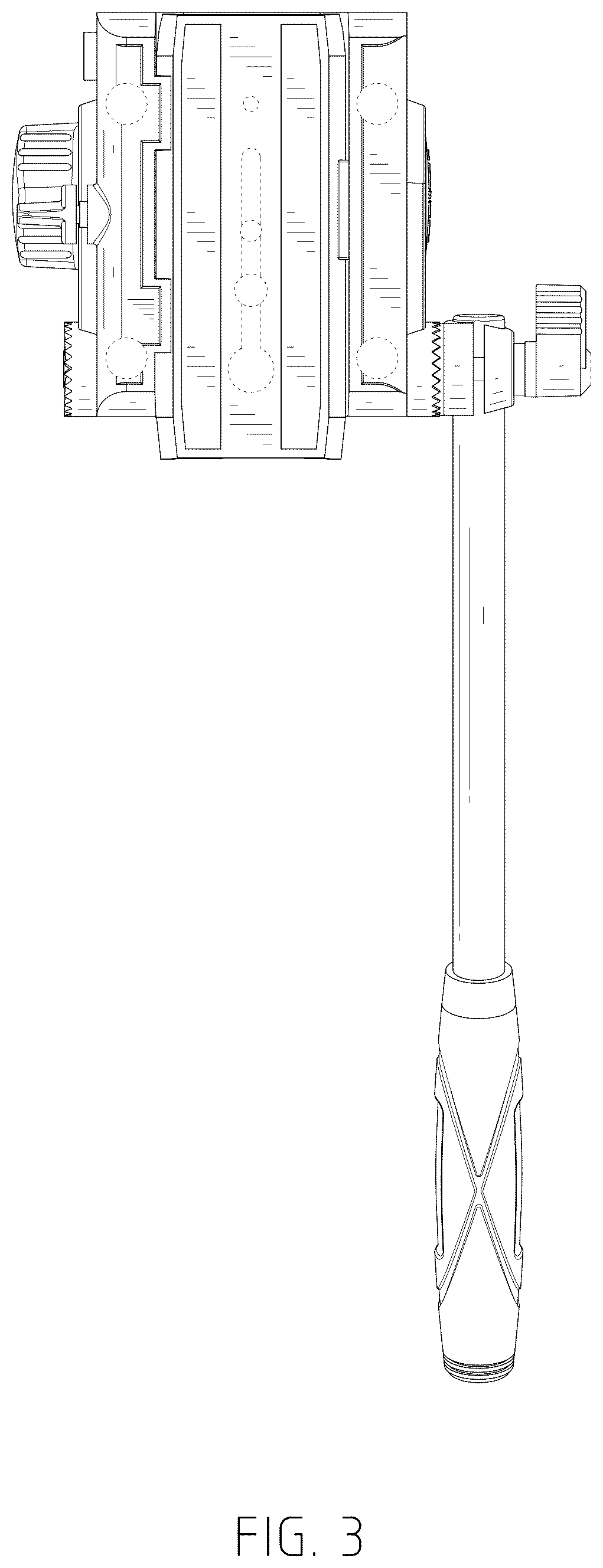 Patent USD1077894 Figure 3 – Video camera stand