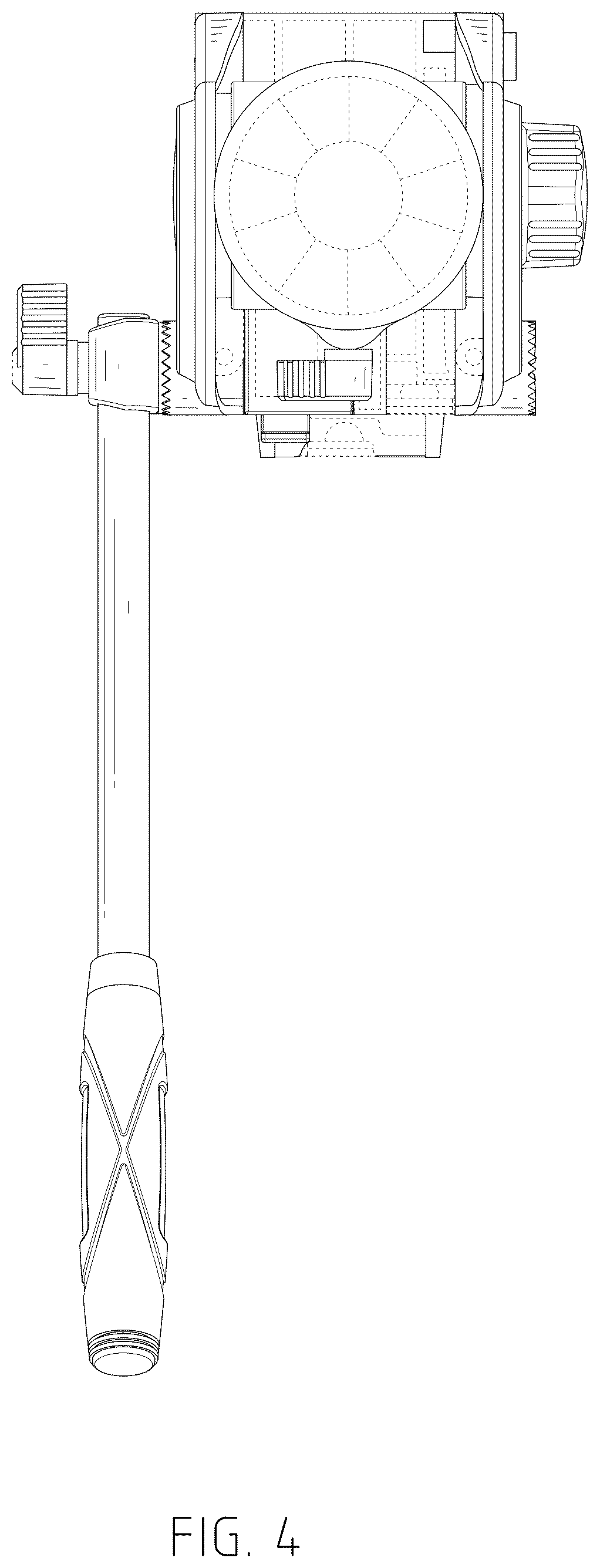 Patent USD1077894 Figure 4 – Video camera stand