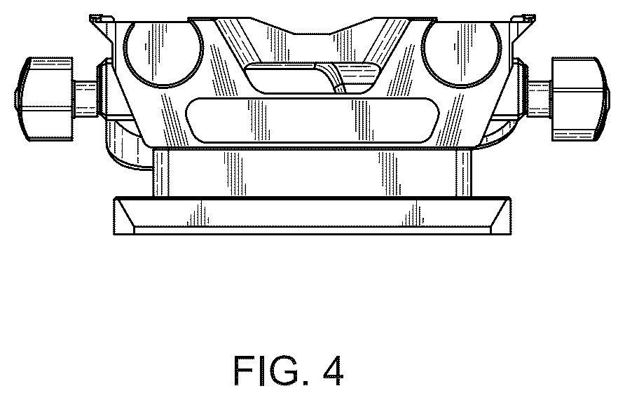 Patent USD1077895 Figure 4 – Support plate for cameras