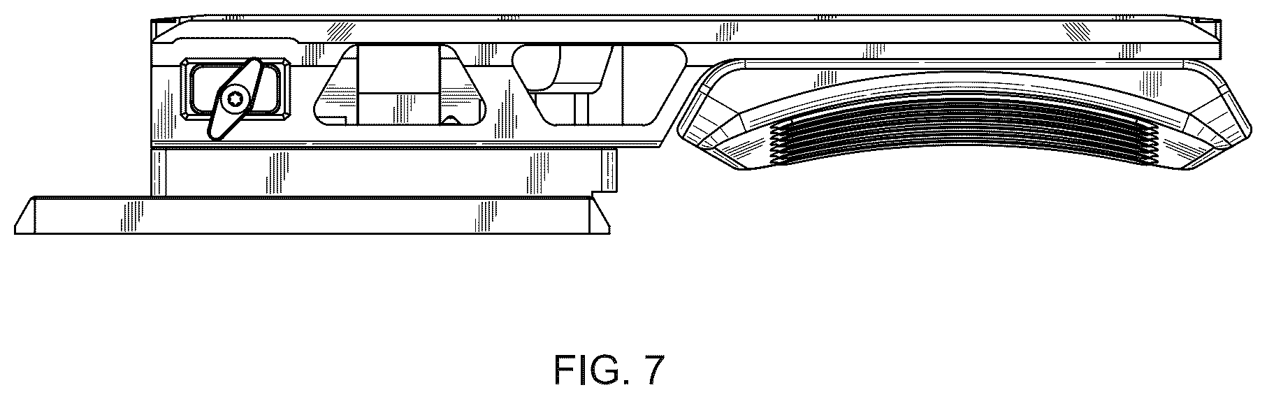Patent USD1077895 Figure 7 – Support plate for cameras