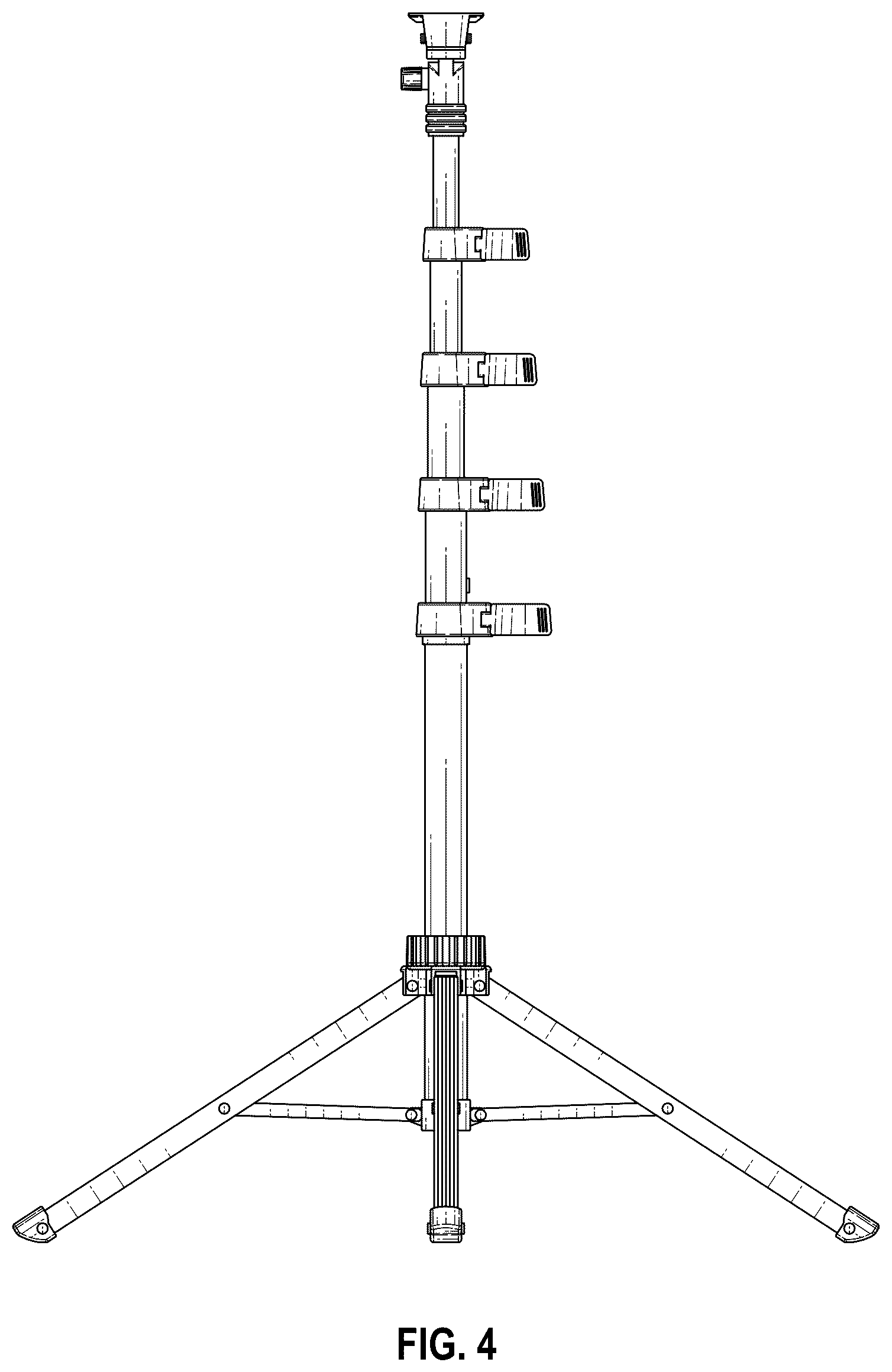 Patent USD1077896 Figure 4 – Photography stick
