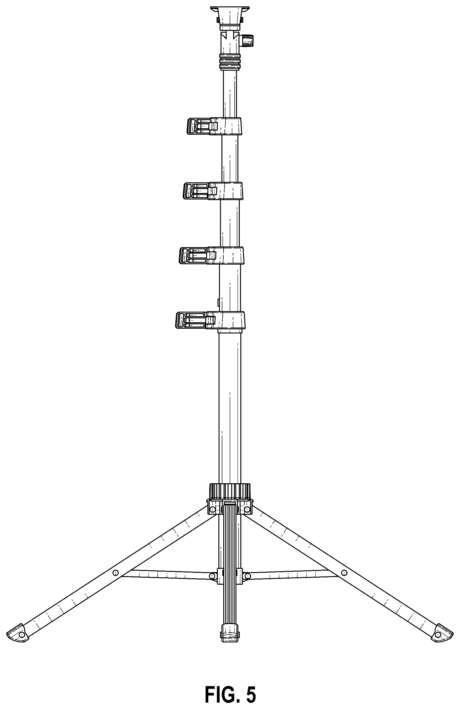 Patent USD1077896 Figure 5 – Photography stick