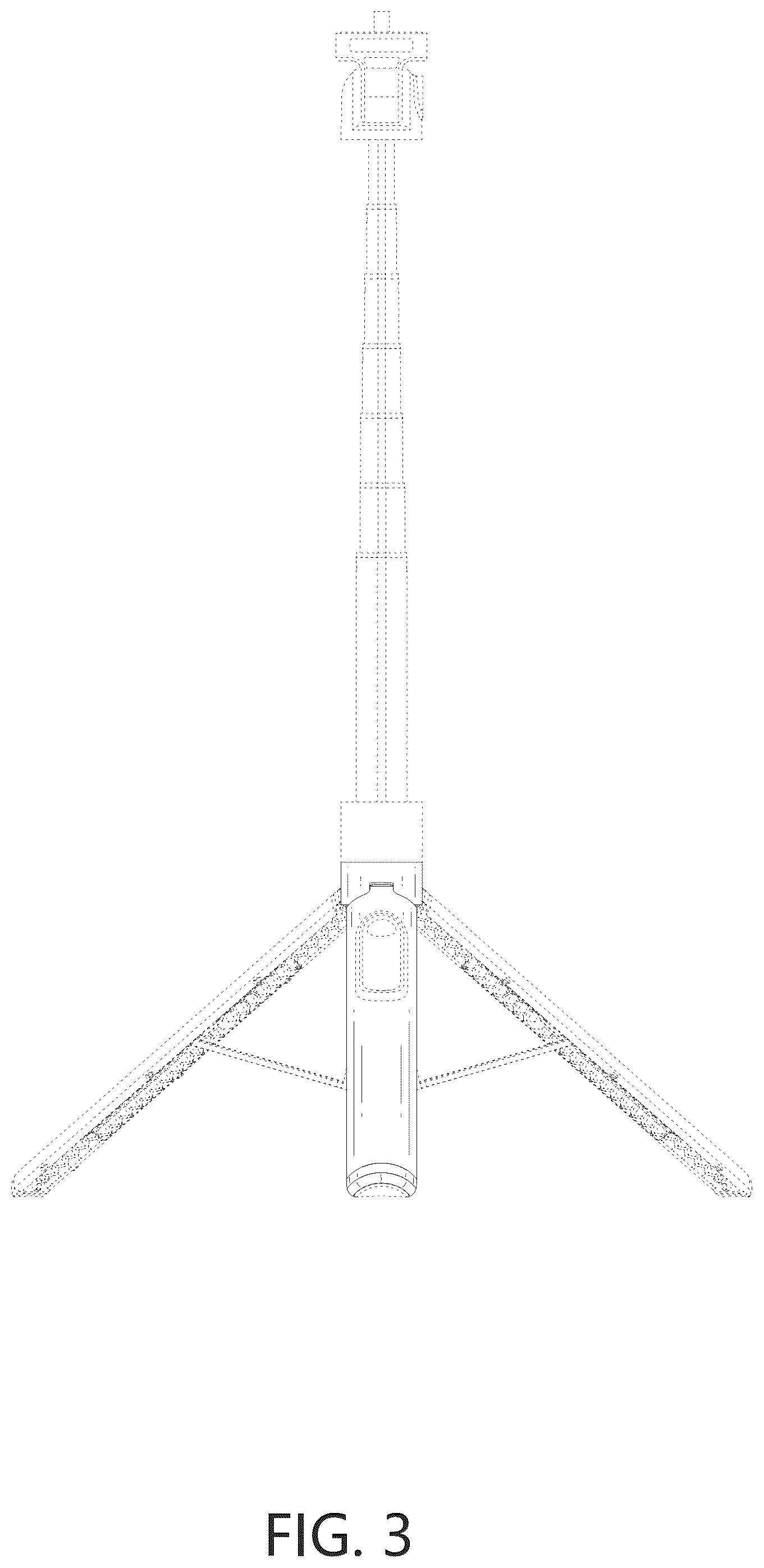 Patent USD1077897 Figure 3 – Tripod