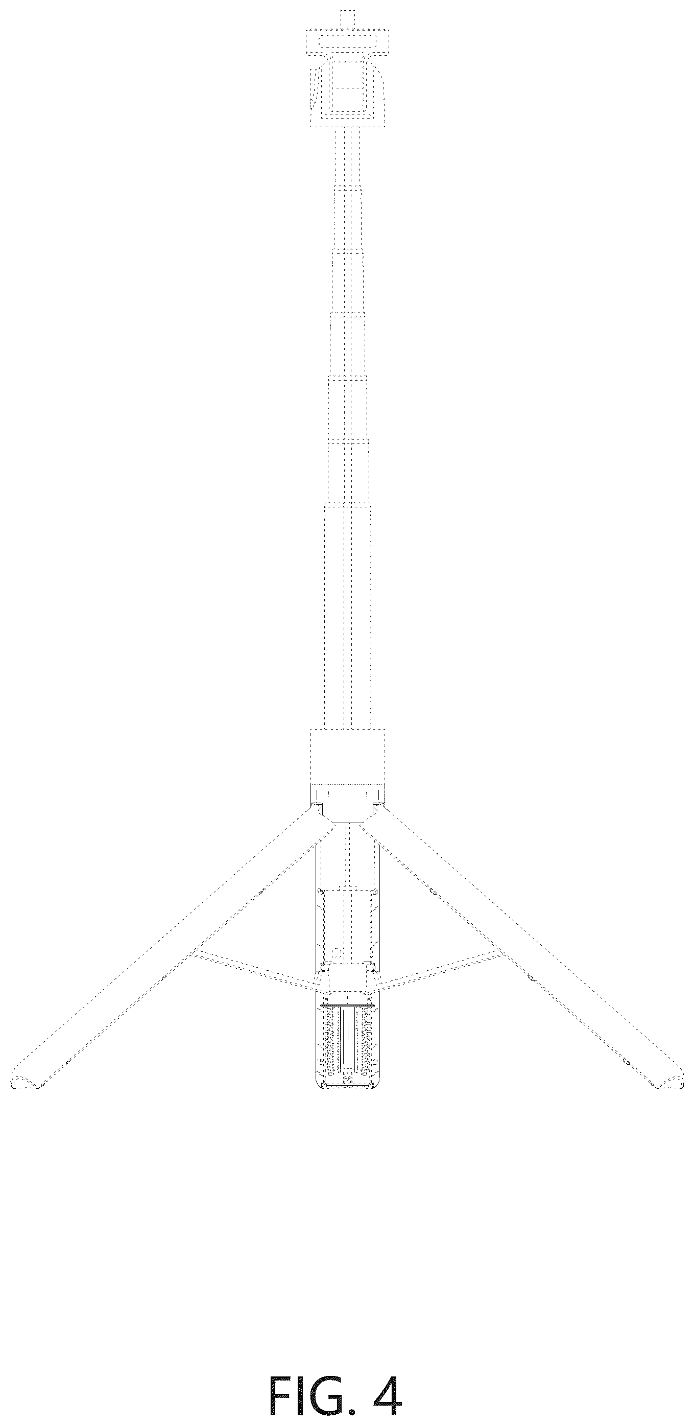 Patent USD1077897 Figure 4 – Tripod