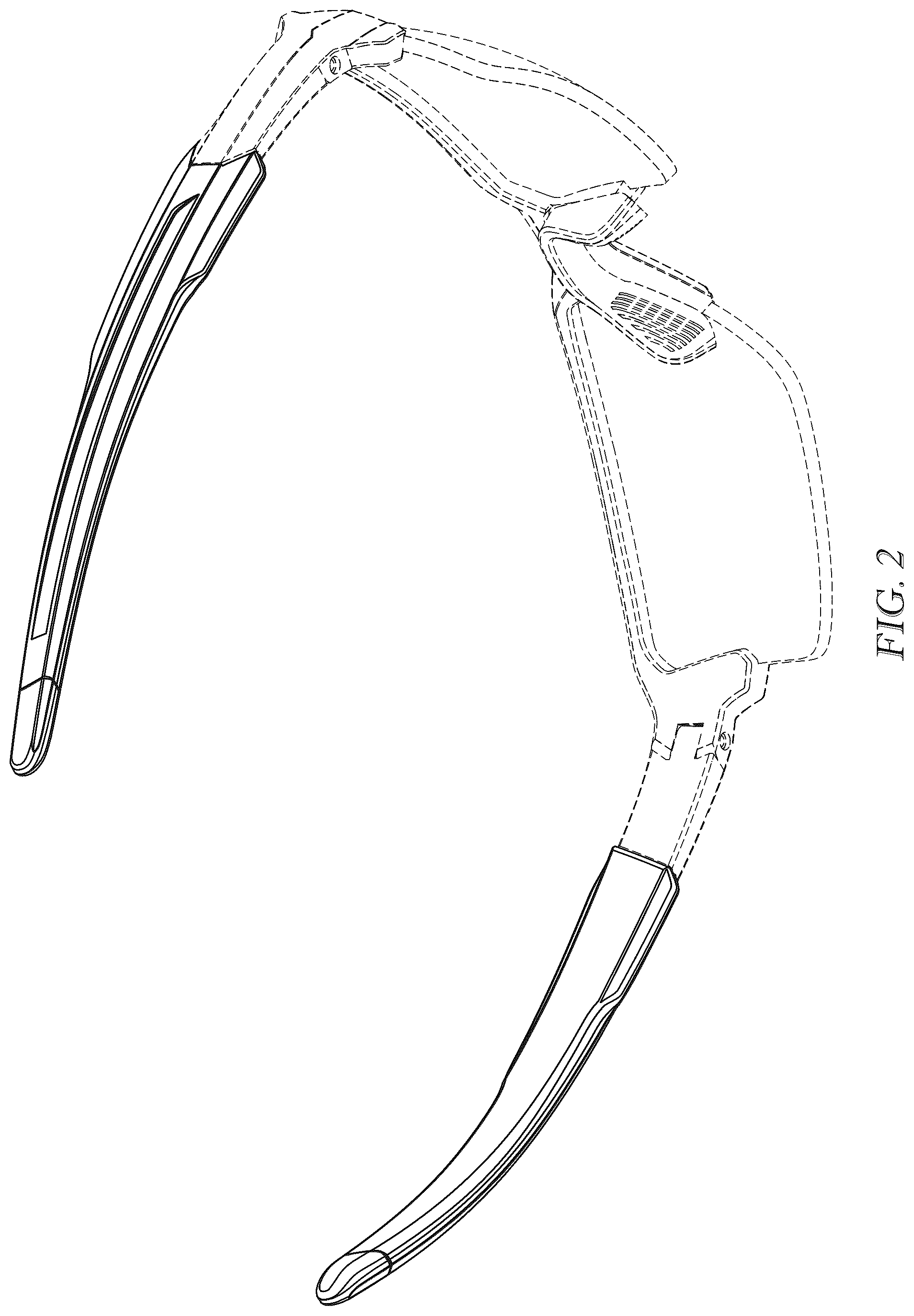 Patent USD1077898 Figure 2 – Set of sunglass components