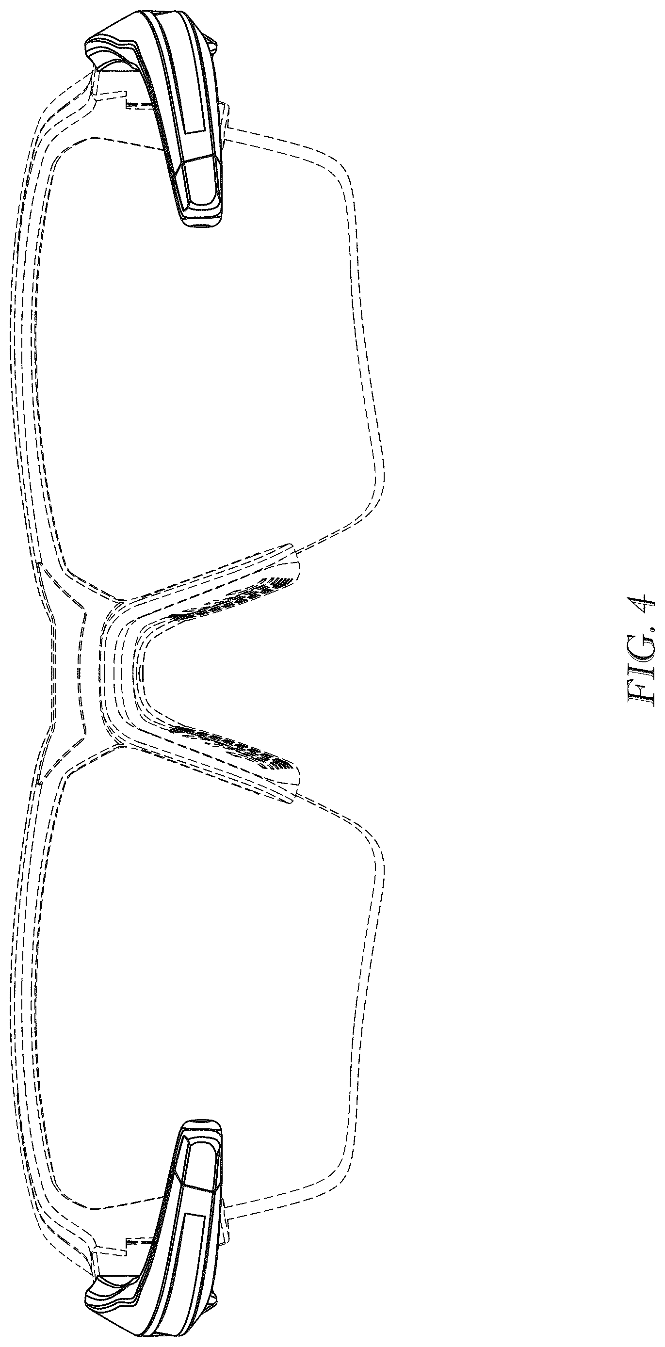 Patent USD1077898 Figure 4 – Set of sunglass components
