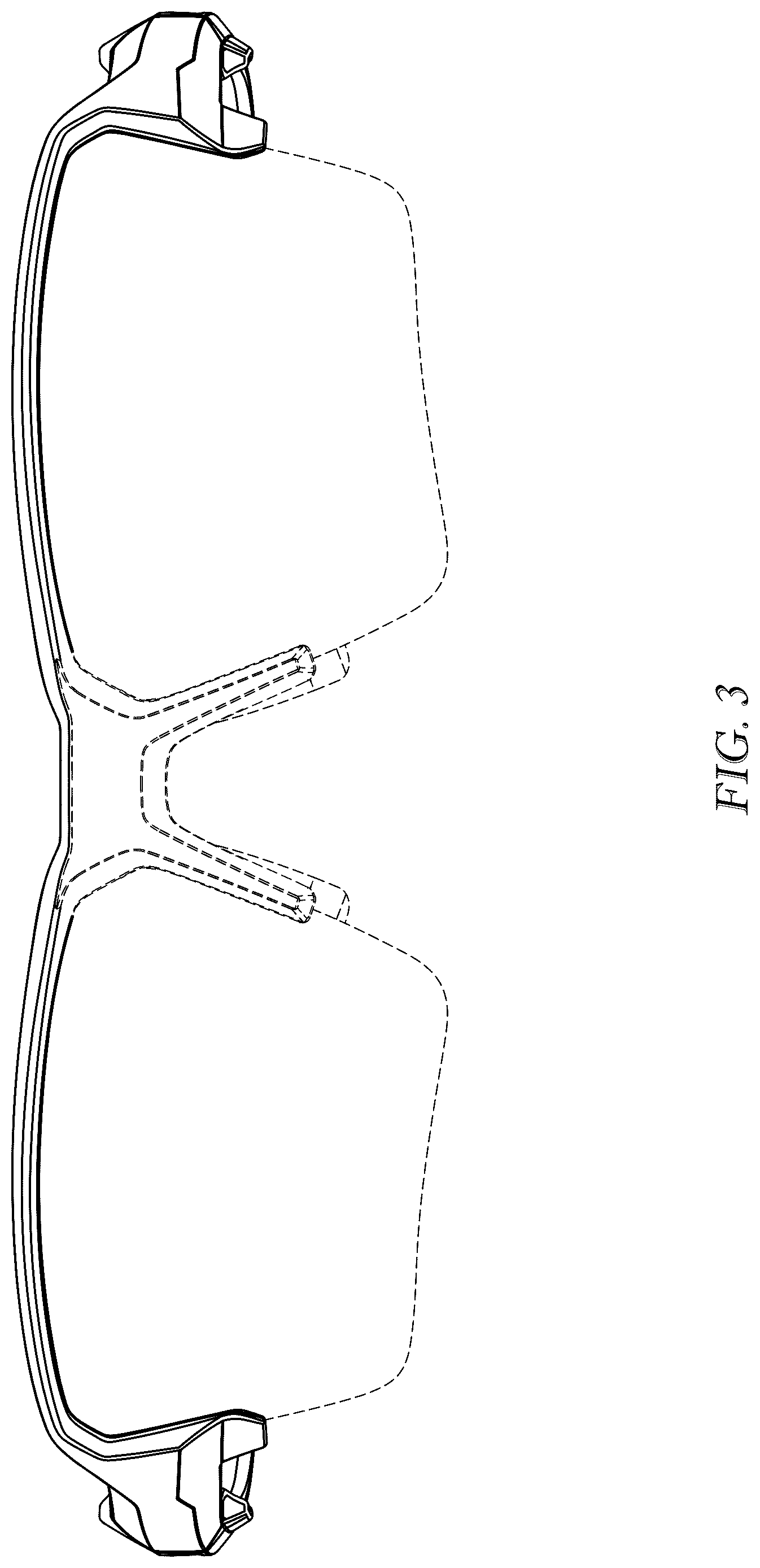 Patent USD1077899 Figure 3 – Sunglass frames