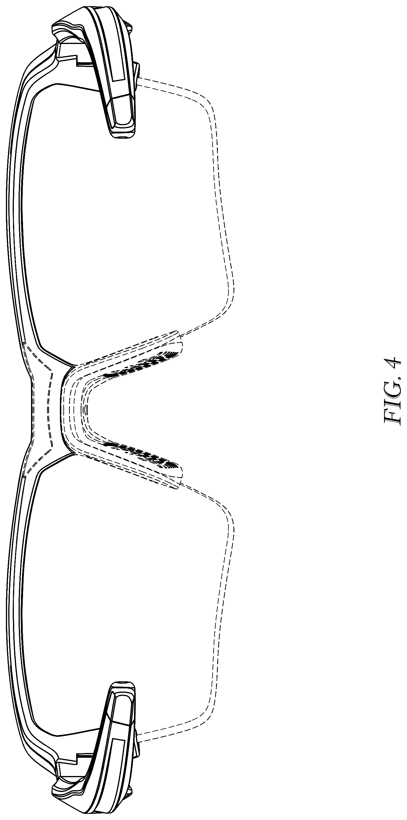 Patent USD1077899 Figure 4 – Sunglass frames