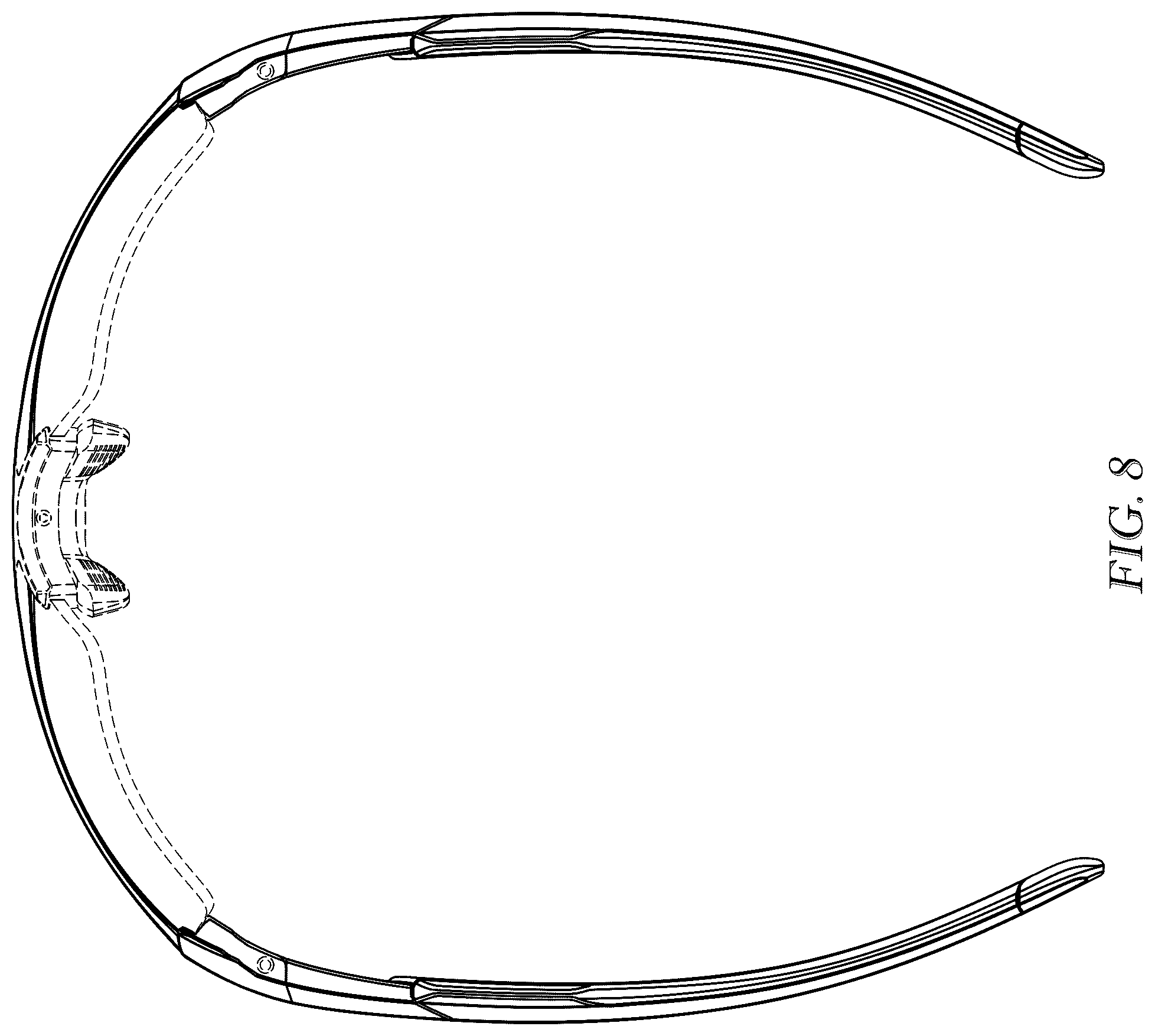 Patent USD1077899 Figure 8 – Sunglass frames