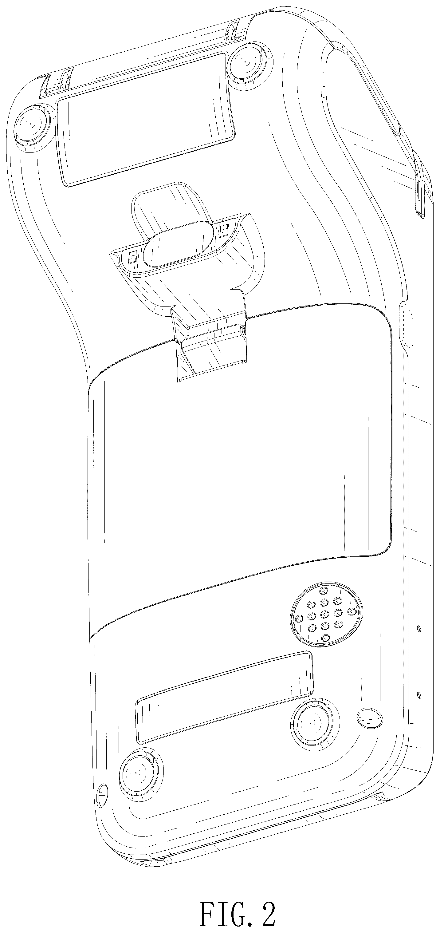 Patent USD1077902 Figure 2 – Mobile payment POS machine