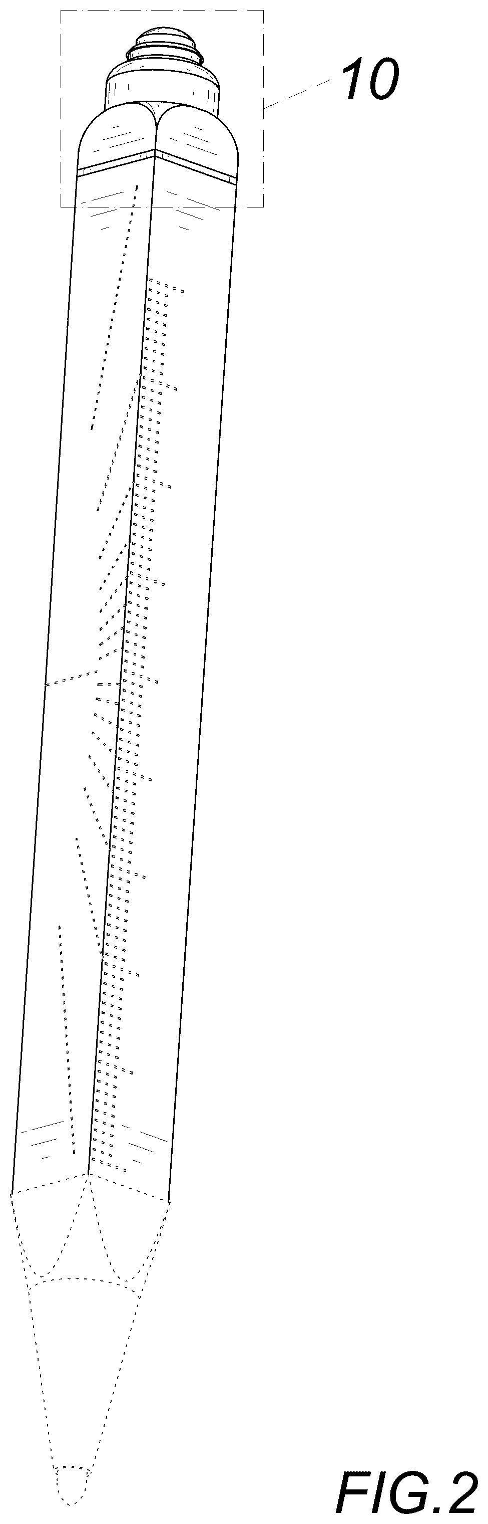 Patent USD1077908 Figure 2 – Multifunctional pen