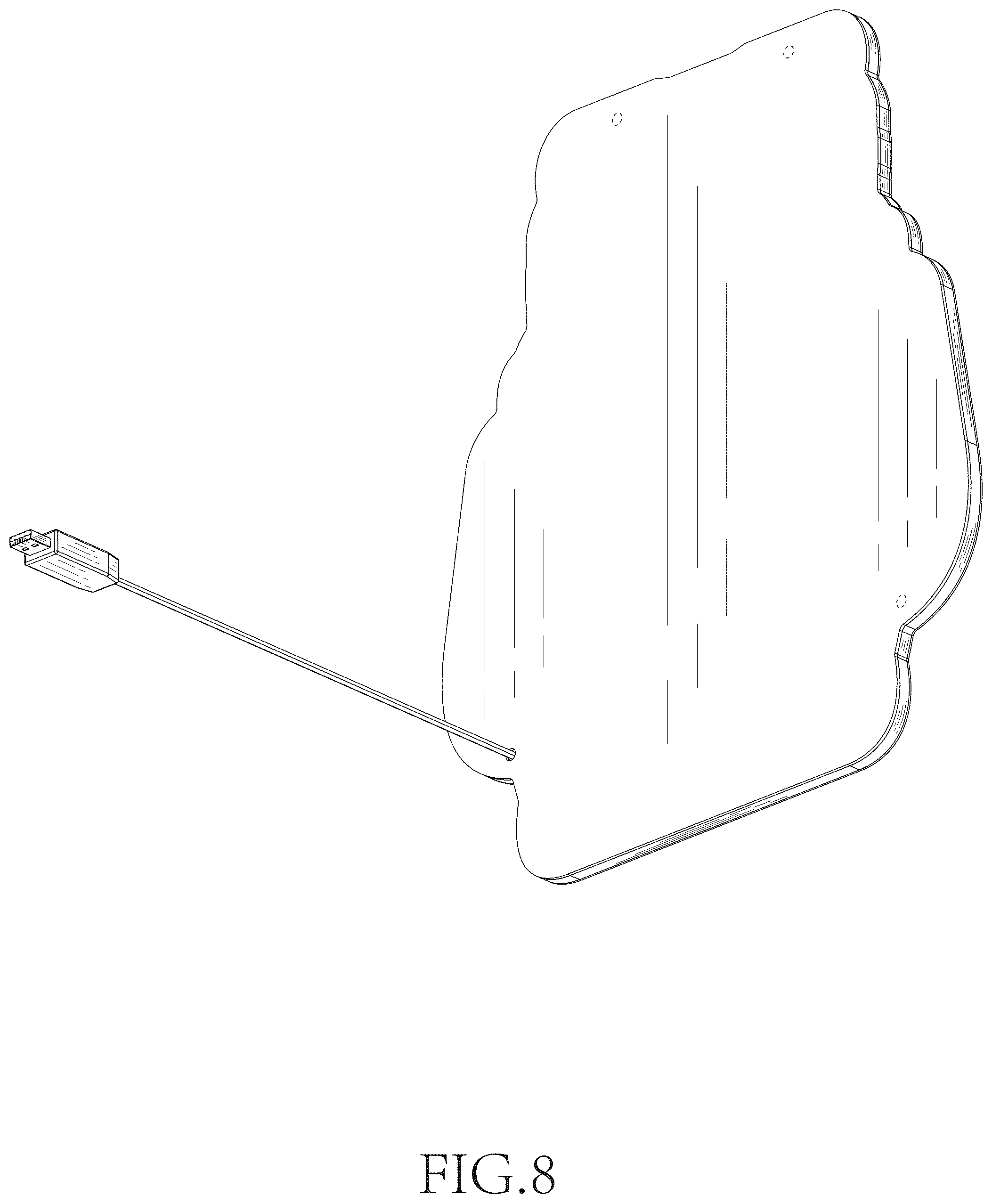 Patent USD1077911 Figure 8 – Gamer zone sign