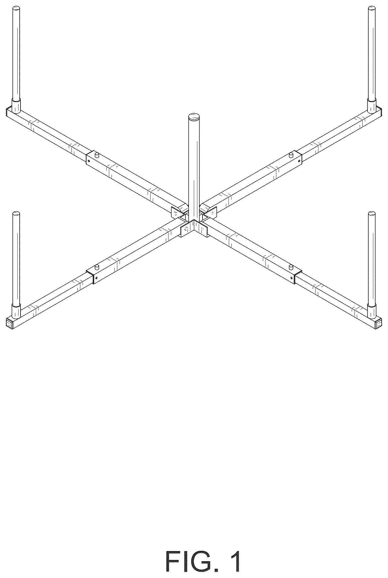 Patent USD1077912 Figure 1 – Ring toss game