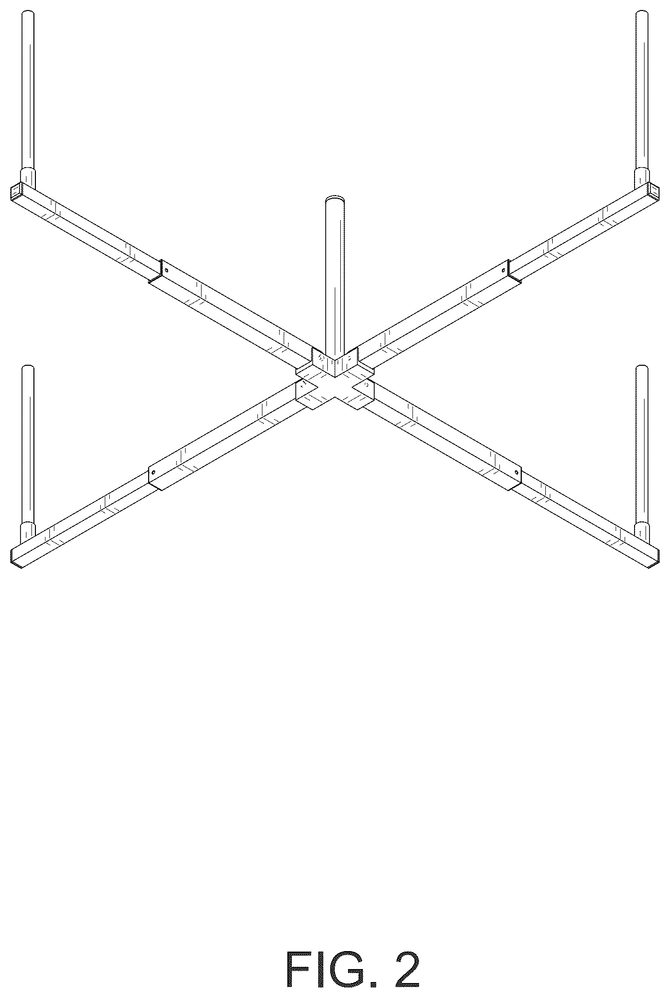 Patent USD1077912 Figure 2 – Ring toss game