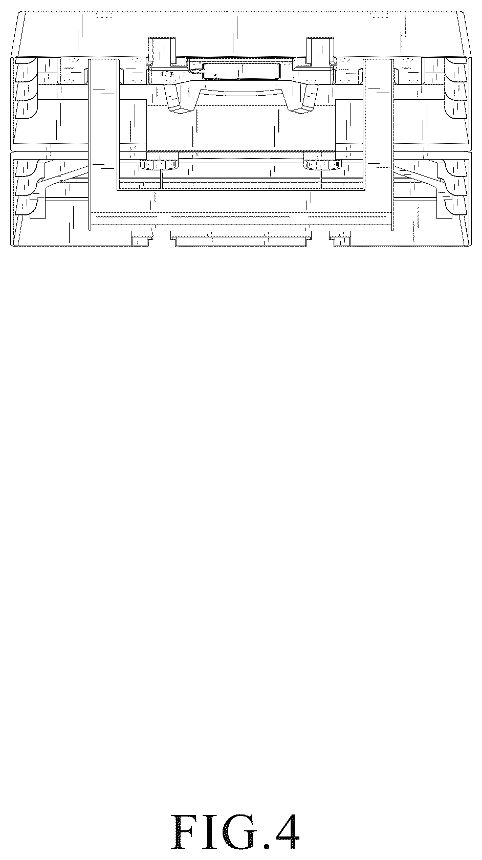 Patent USD1077913 Figure 4 – Cornhole board