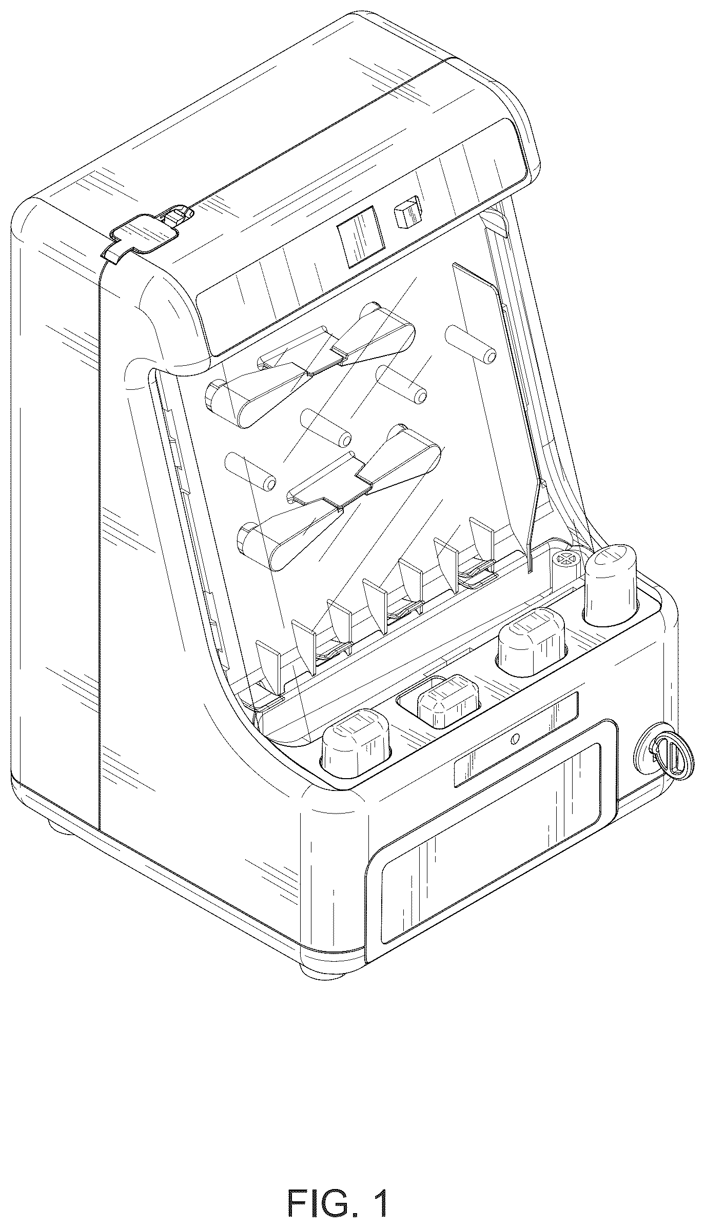 Patent USD1077914 — Game machine — Figure 1