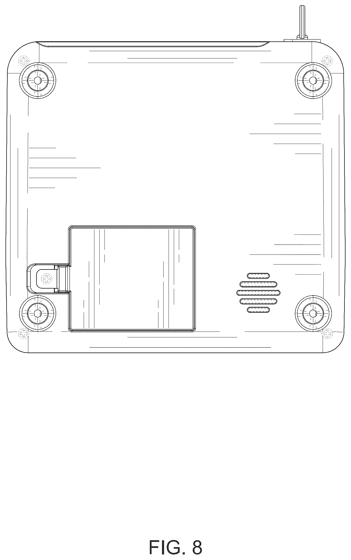 Patent USD1077914 Figure 8 – Game machine
